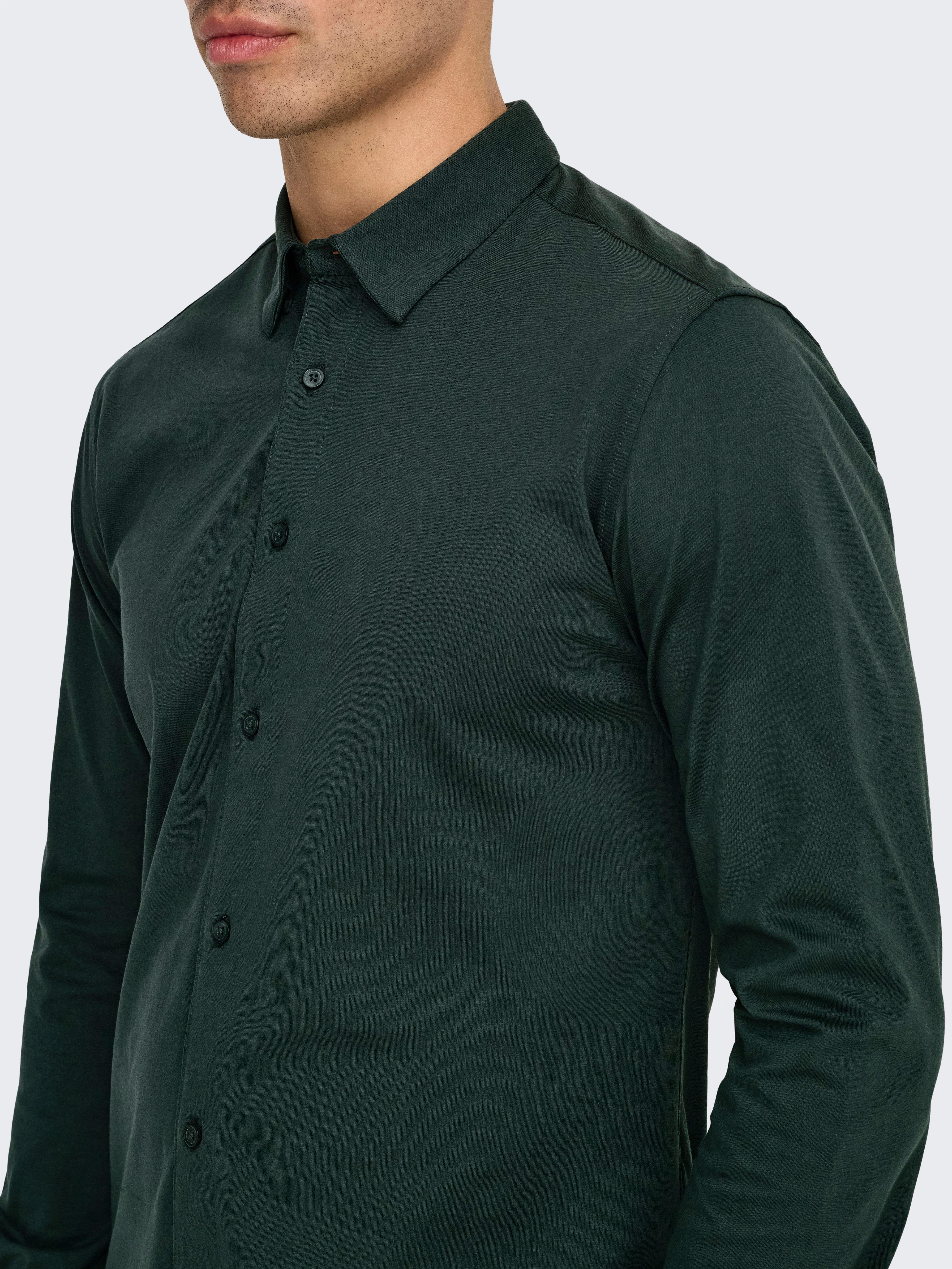 ONLY & SONS Overhemd met lange mouwen ONSROBIN B/U LS STRETCH SHIRT NOOS