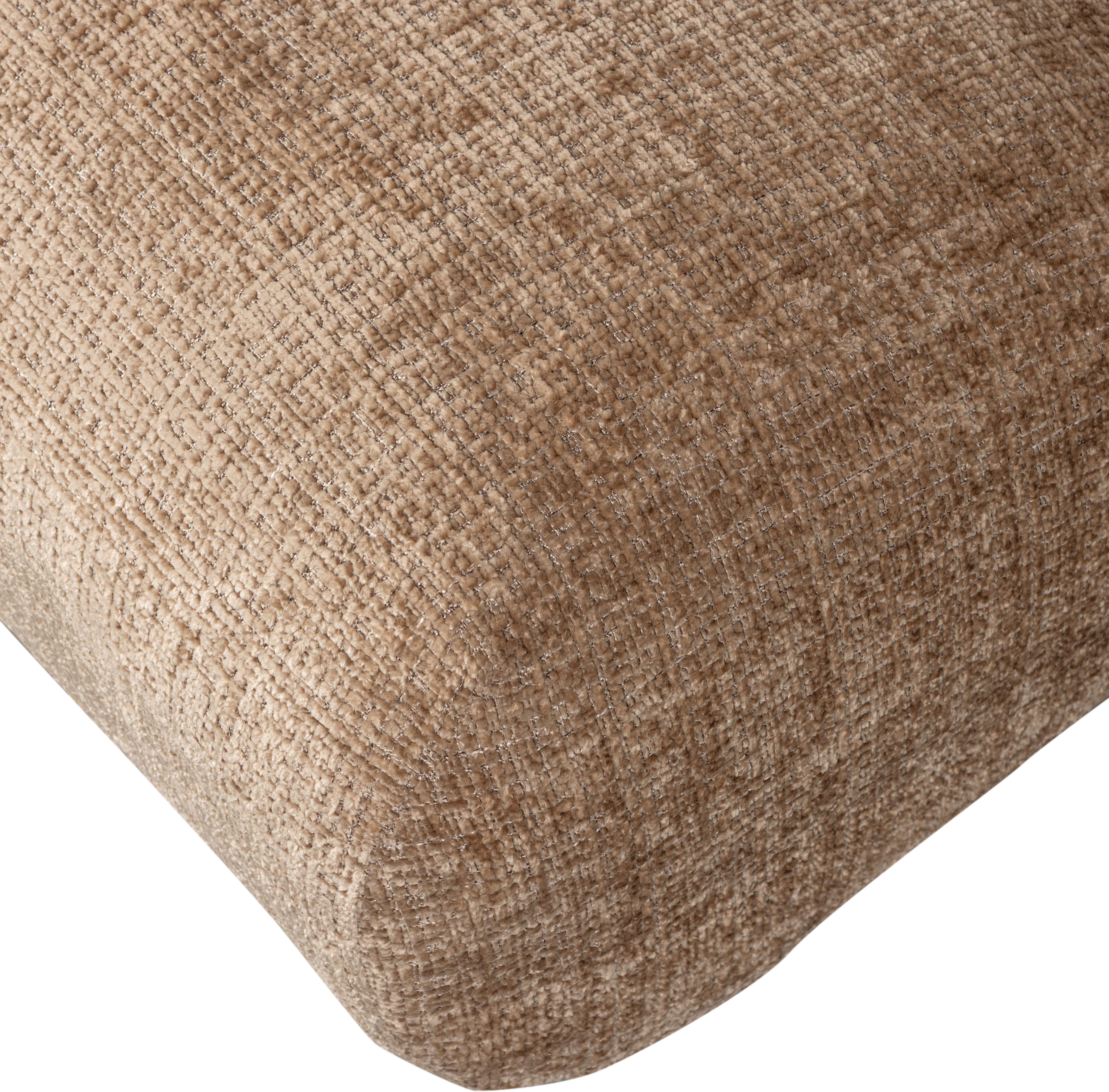 WOOOD Fauteuil Observe vrijstaand, grof geweven chenille-stof, h 82 cm x b 75 cm