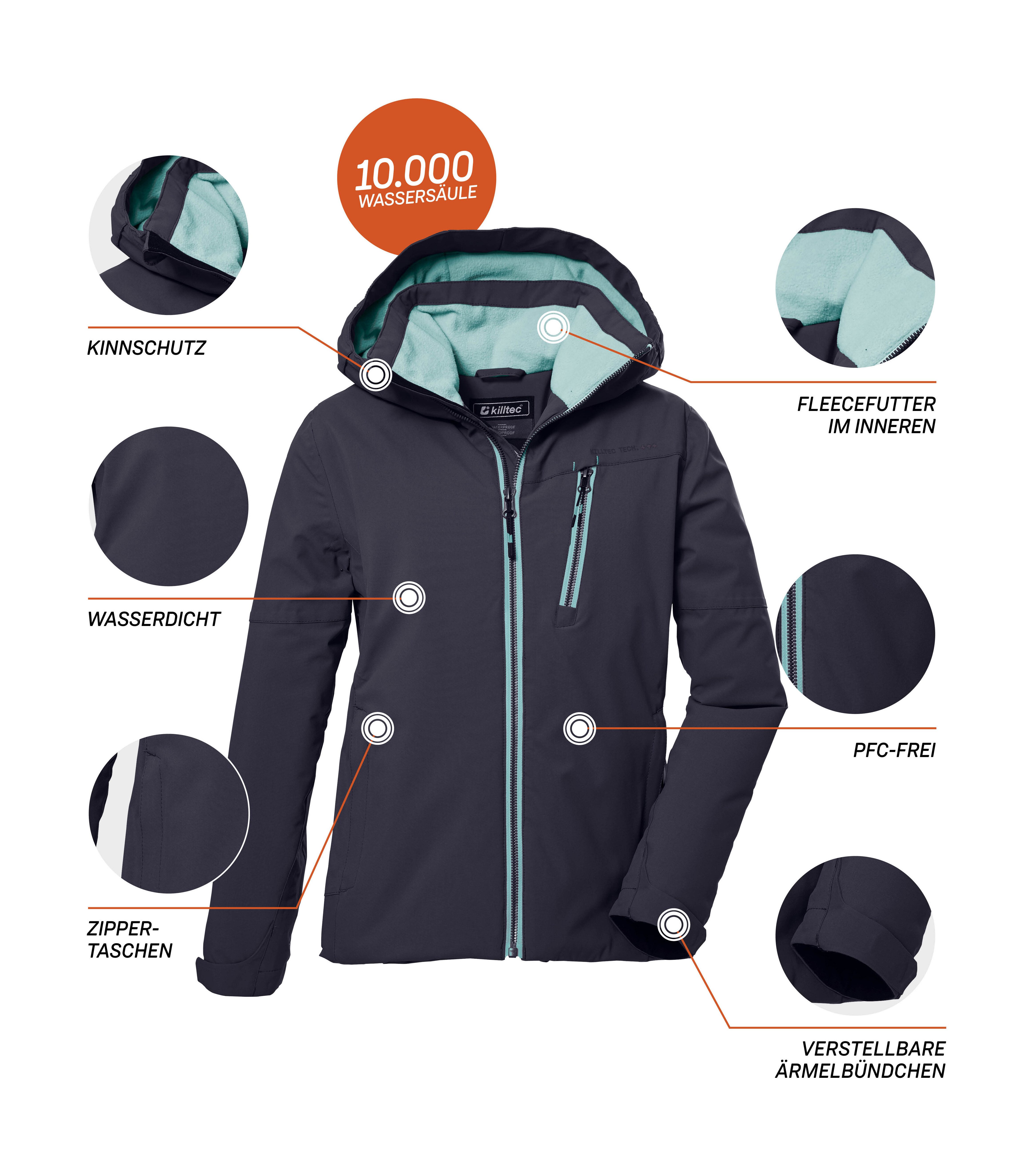 Killtec Outdoorjack KOW 169 GRLS JCKT