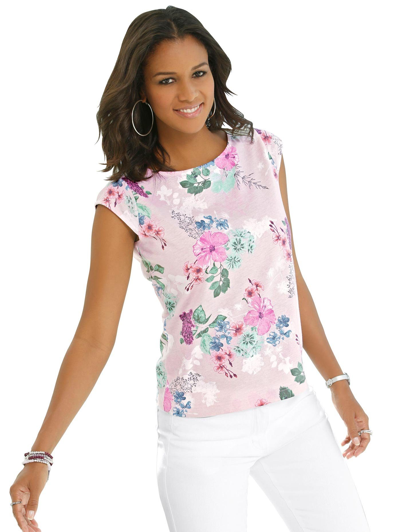 Alessa W. Shirt met print Shirt (1-delig)