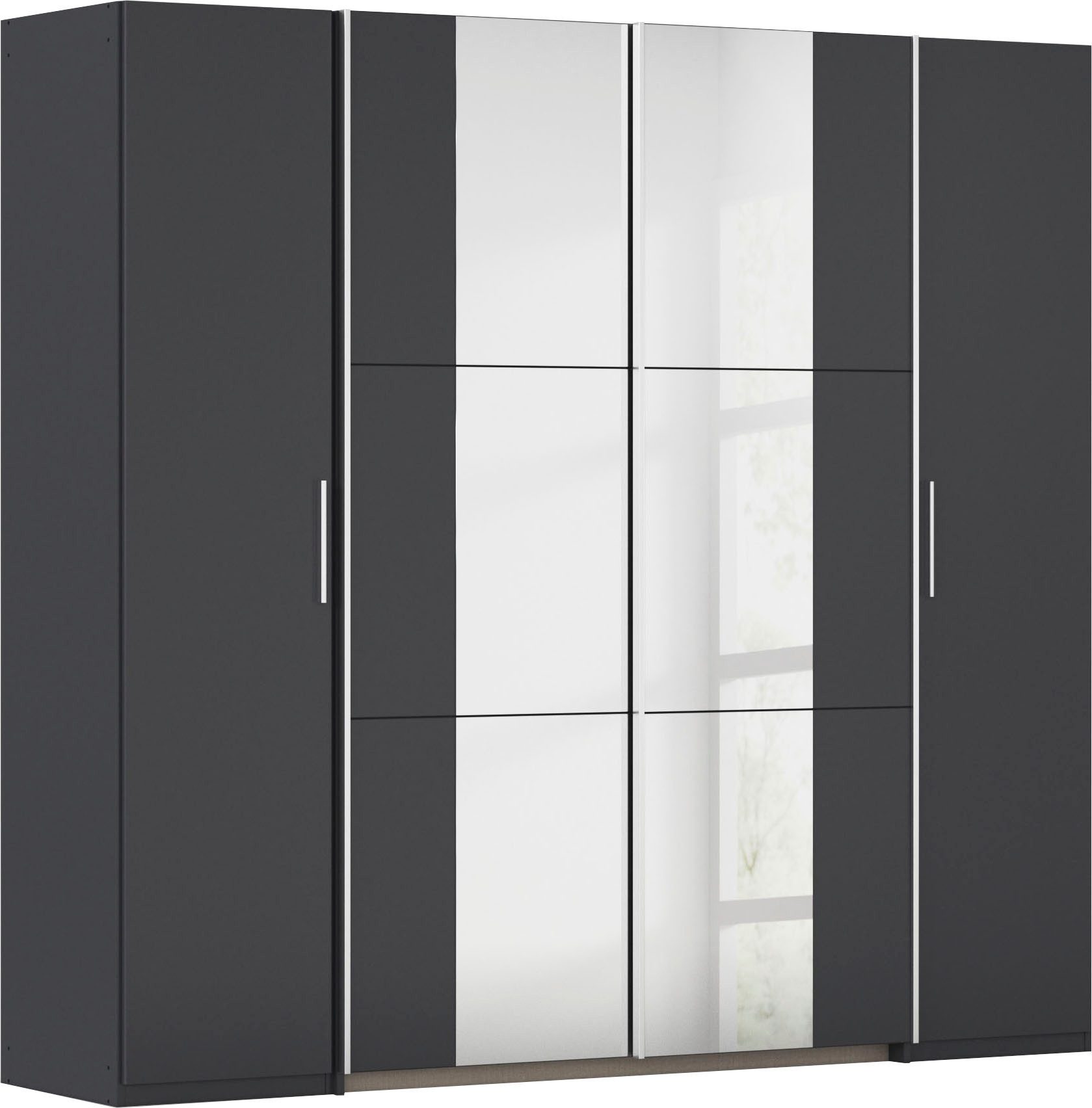 rauch Zweefdeurkast Kledingkast draaideurkast kast garderobe KRONACH TOPSELLER met draaideuren en schuifdeuren en spiegels, veel planken made in