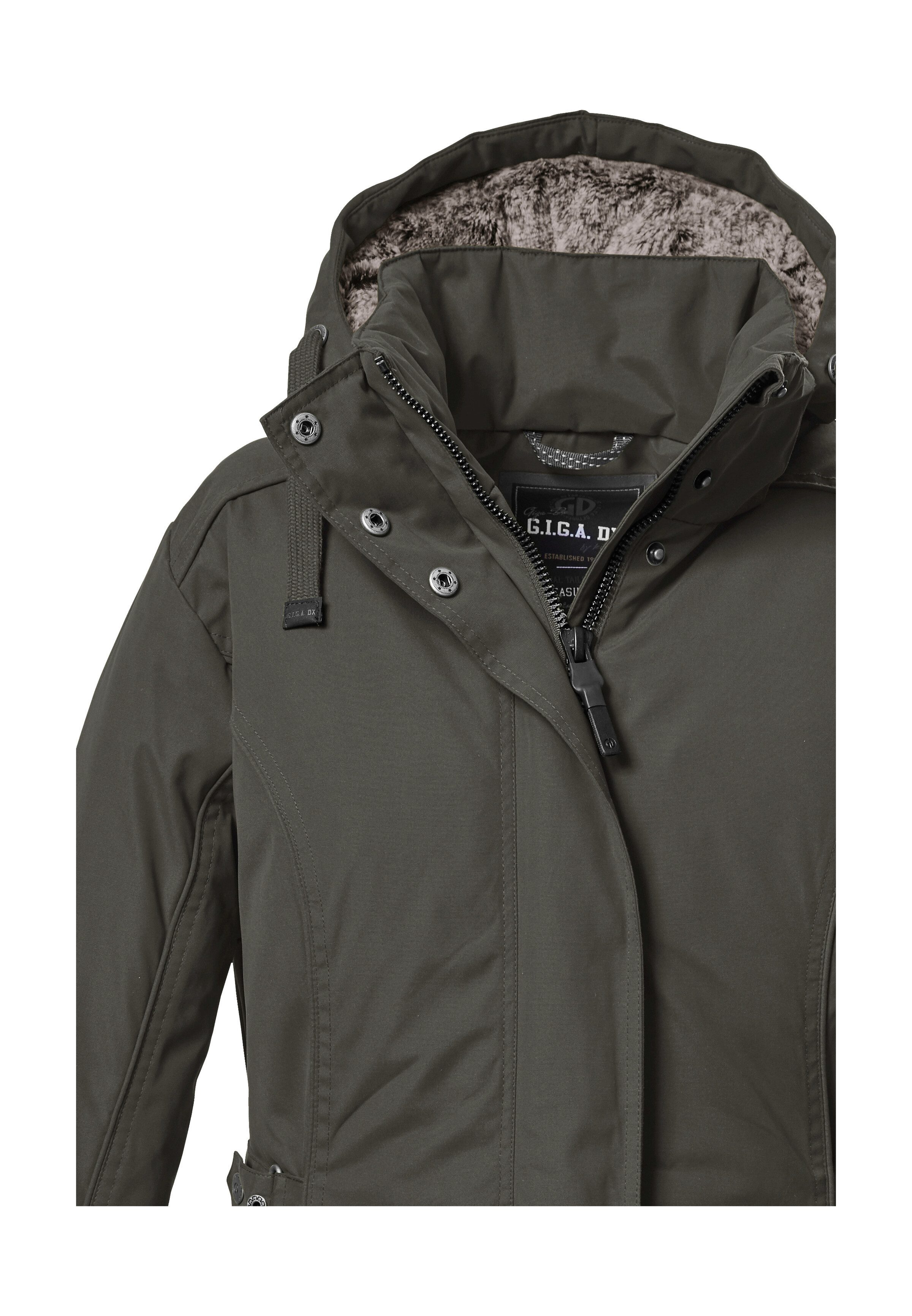 G.I.G.A. DX by killtec Parka GW 70 WMN PRK Wind- en waterdichte damesparka, ademend, met fleece.