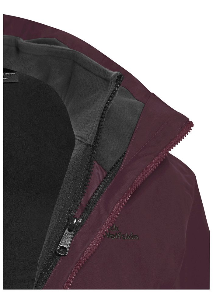 Jack Wolfskin Functionele 3-in-1-jas BAYLIGHT 3IN1 COAT W