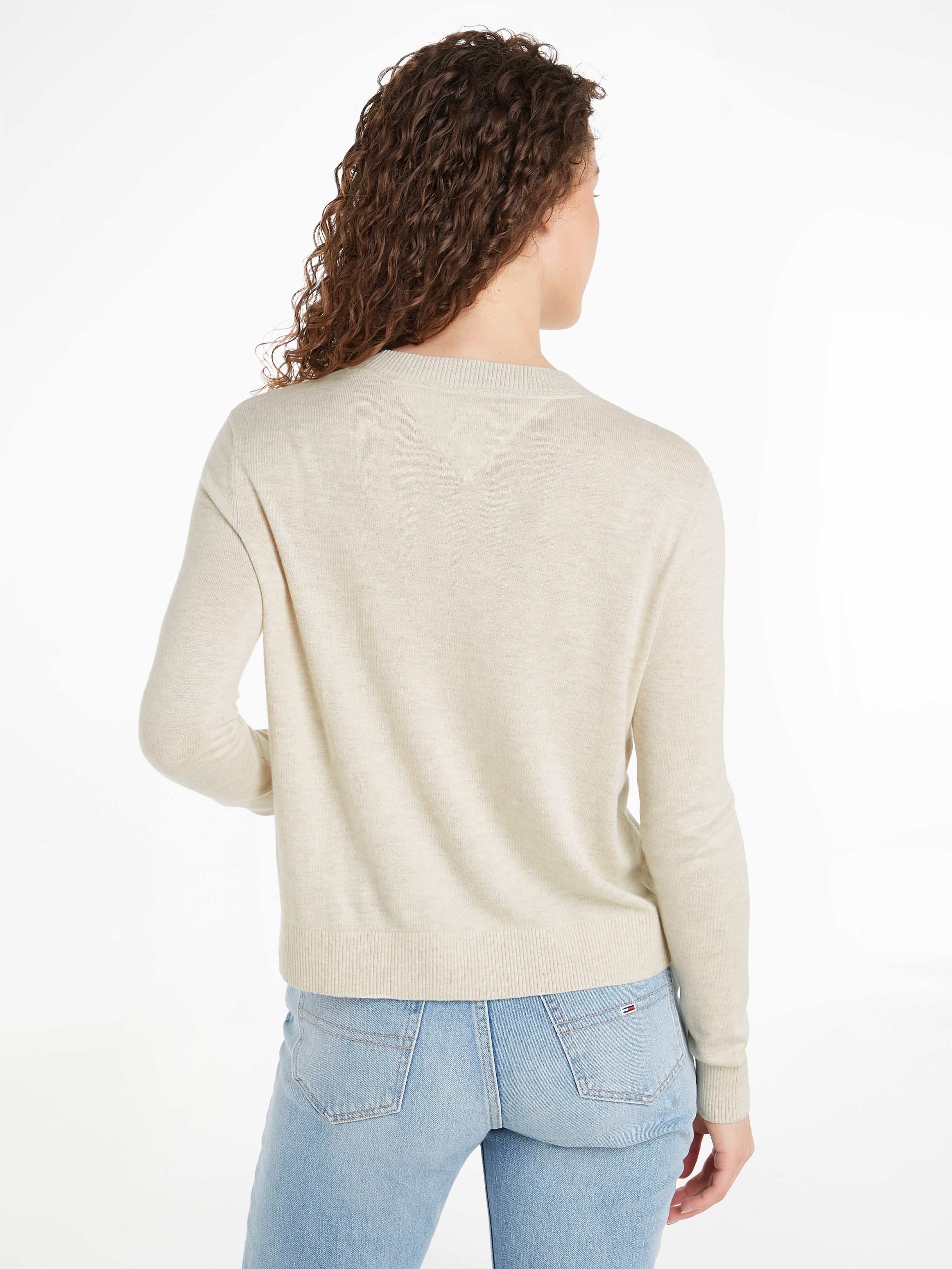 TOMMY JEANS Gebreide trui TJW ESSENTIAL CREW NECK SWEATER