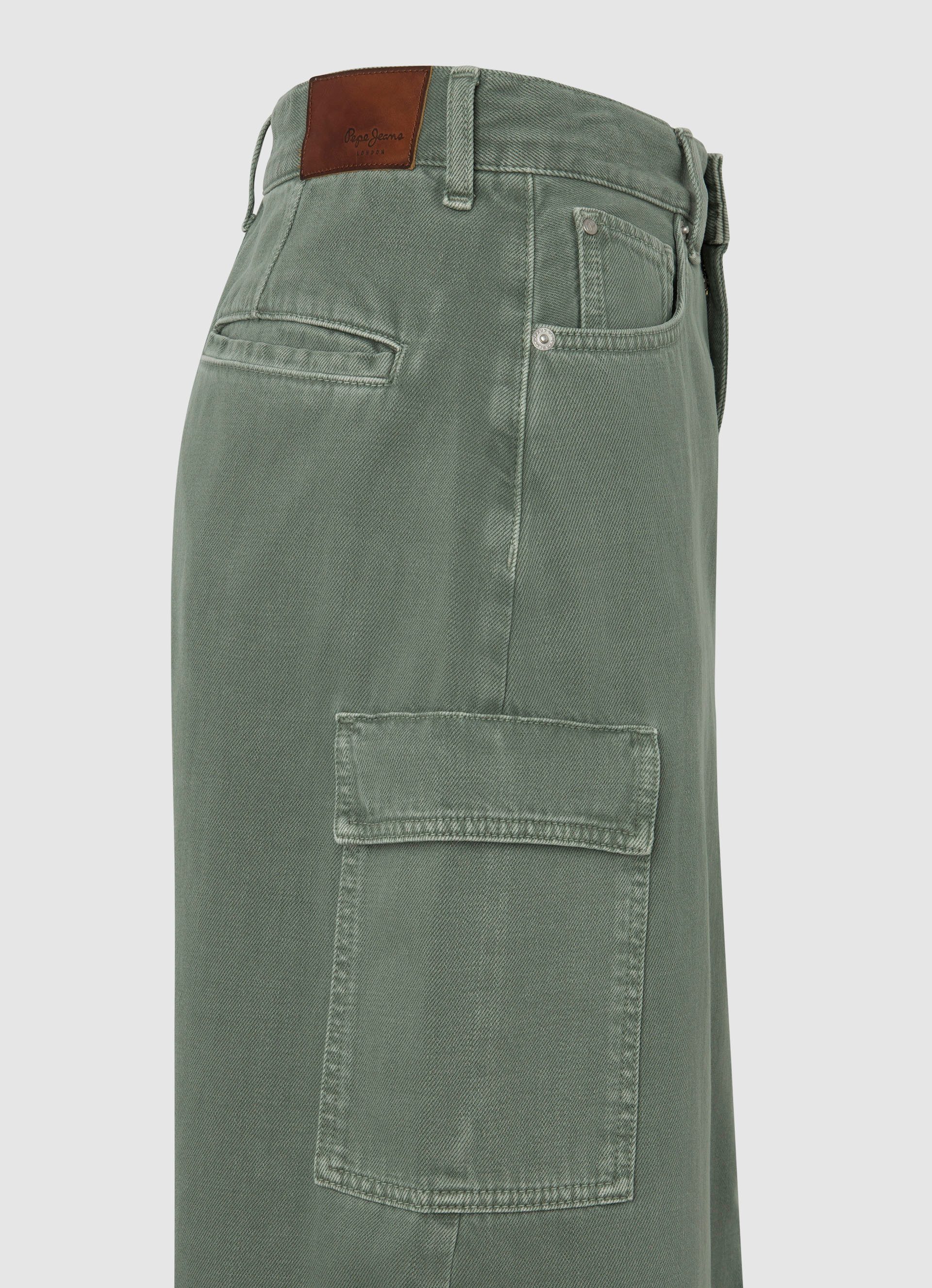 Pepe Jeans rok MAXI SKIRT HW CLR in trendy maxilengte