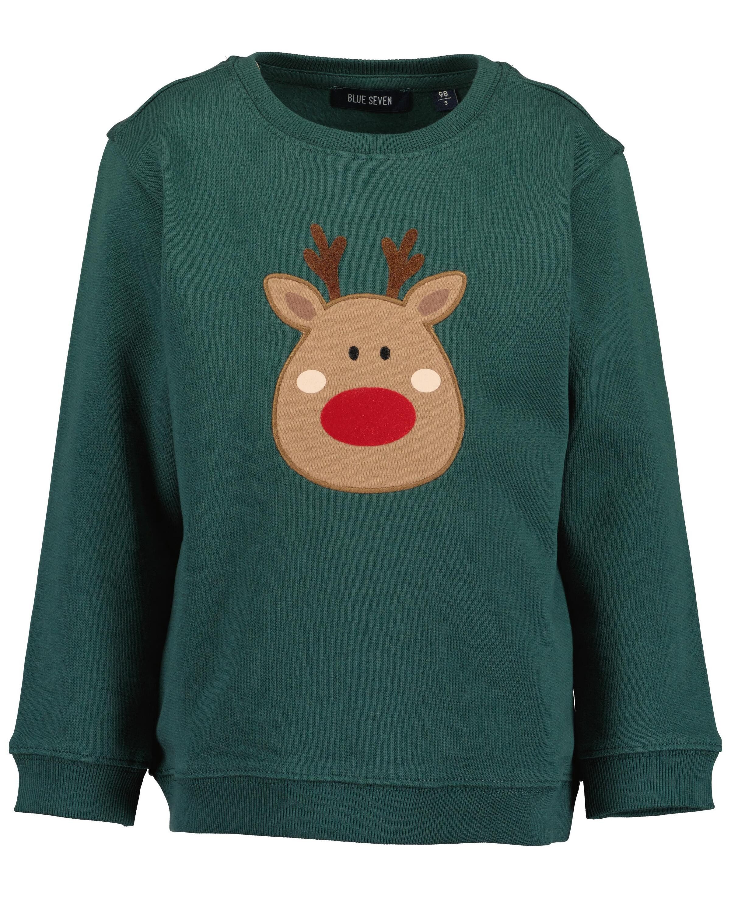 Blue Seven Sweatshirt Blue Seven jongens sweatshirt CHRISTMAS (1-delig)