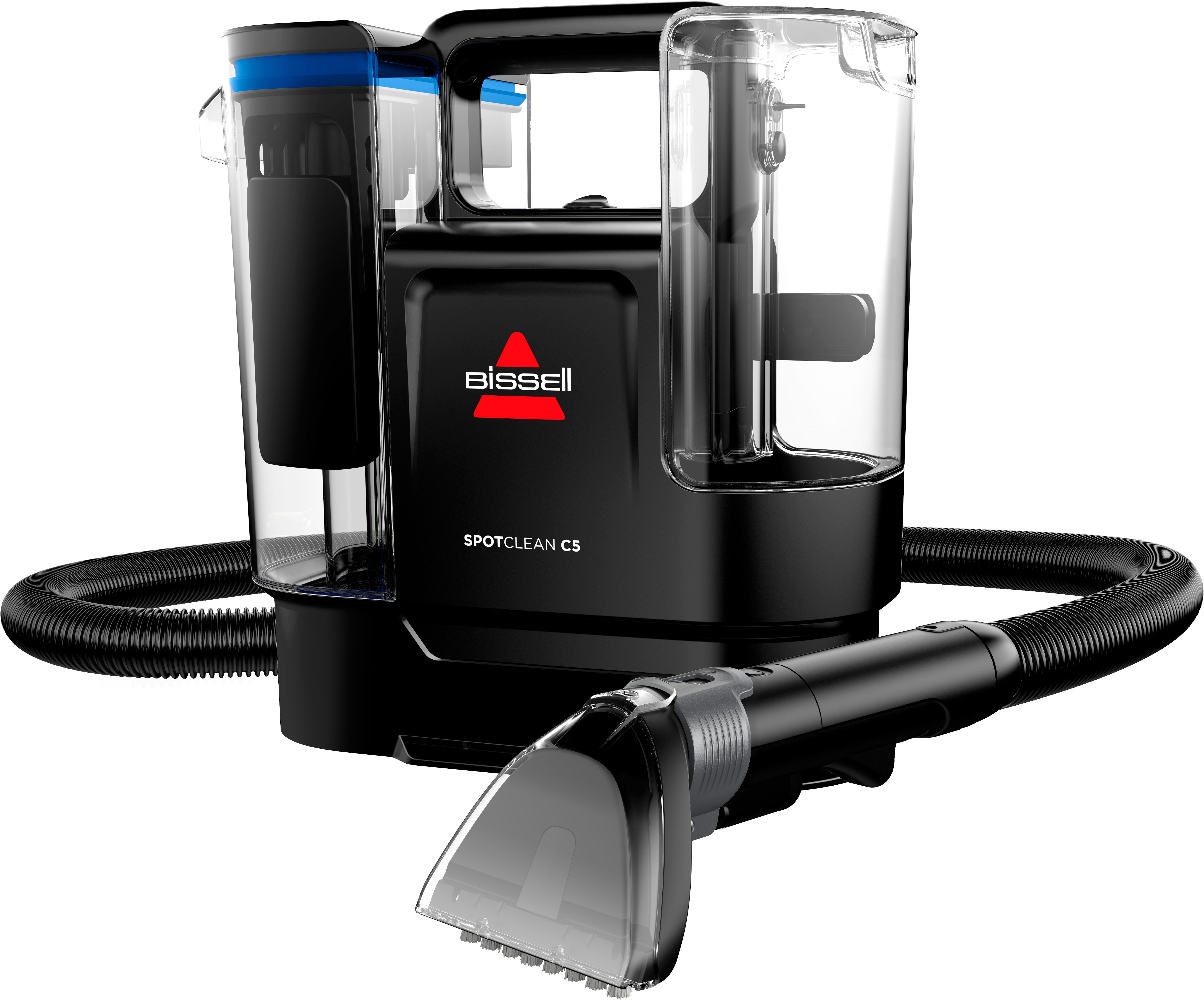 Bissell Waszuiger 3928N, SpotClean C5 Select, krachtig, klein, dual-tank >15kpa, zelfreinigend, reinigt vlekken op tapijt, bekleding, autostoel