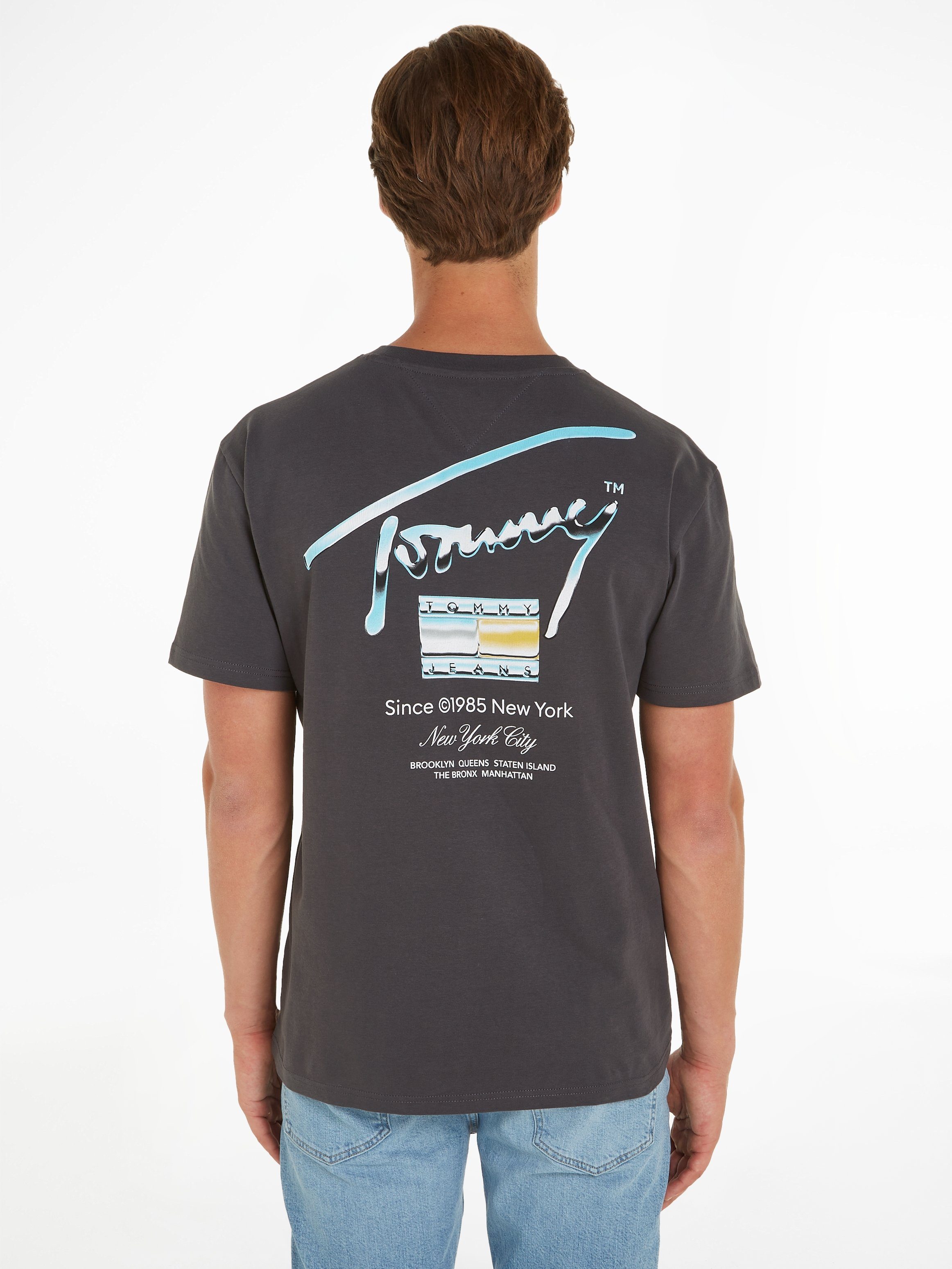 TOMMY JEANS T-shirt TJM REG METALLIC AOP TEE EXT