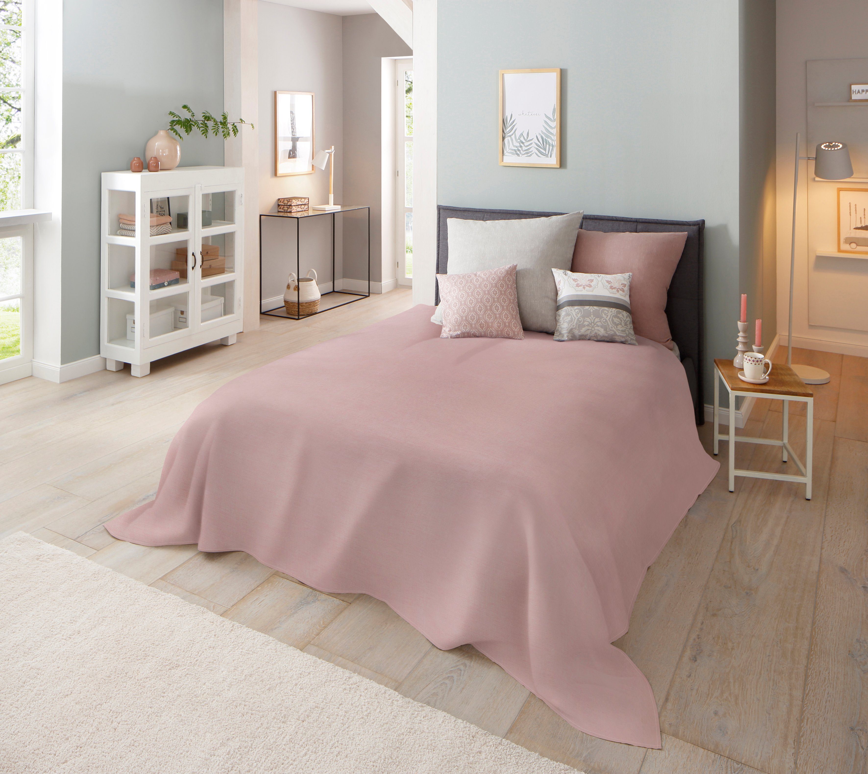 Home affaire Sprei Melli sprei, foulard in landhuisstijl, voor kinderen en volwassenen