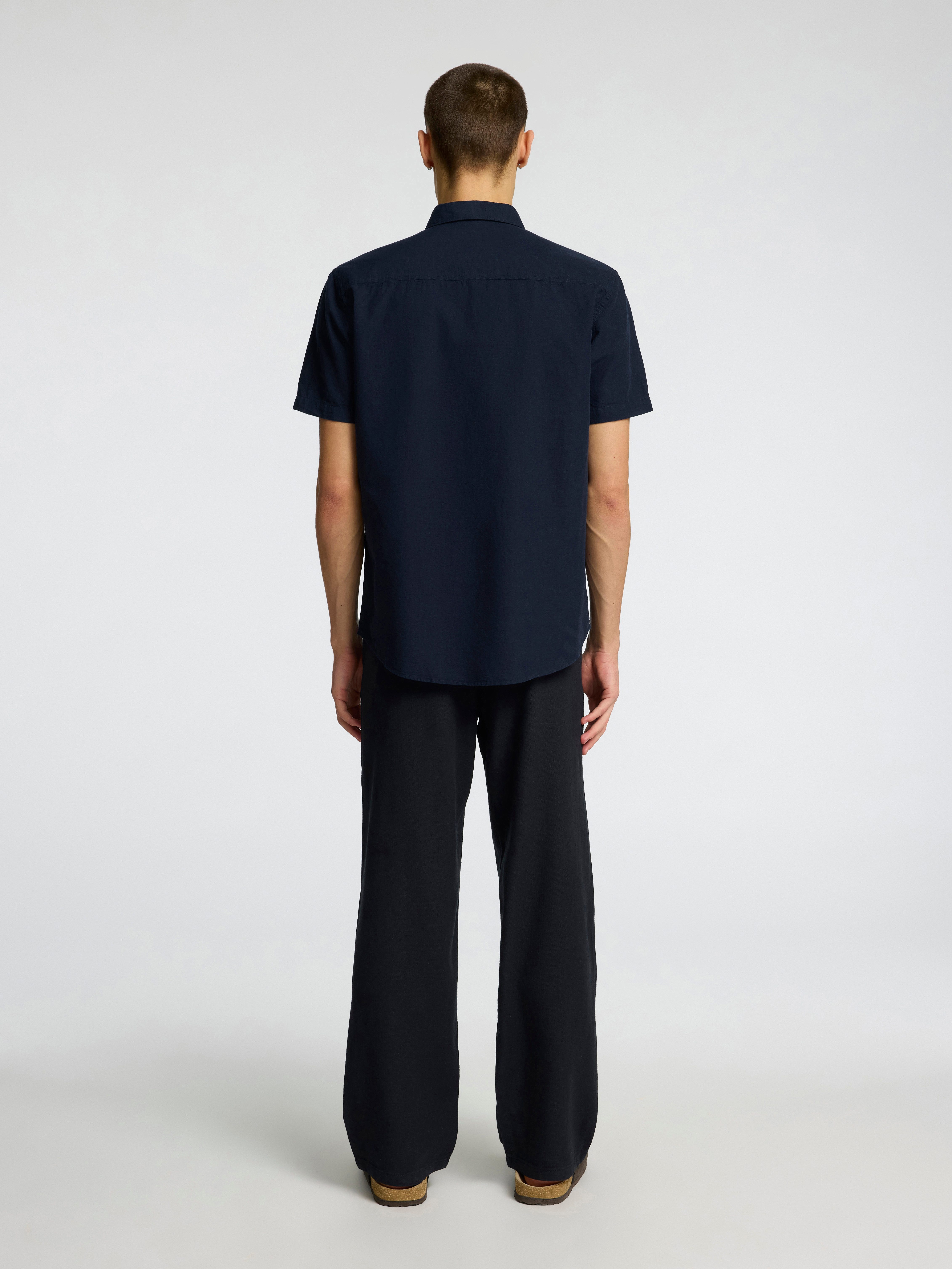SELECTED HOMME Overhemd met korte mouwen SLHREG-SUN SHIRT SS NOOS