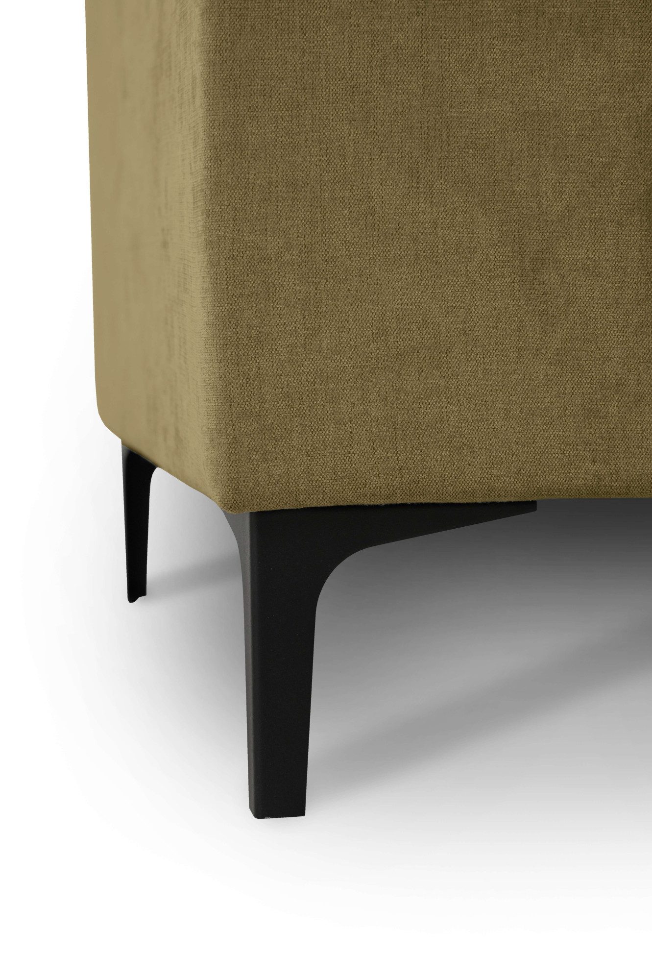 Places of Style Hoekbank Oland, structuur, platweefsel, luxe microvezel, bouclé