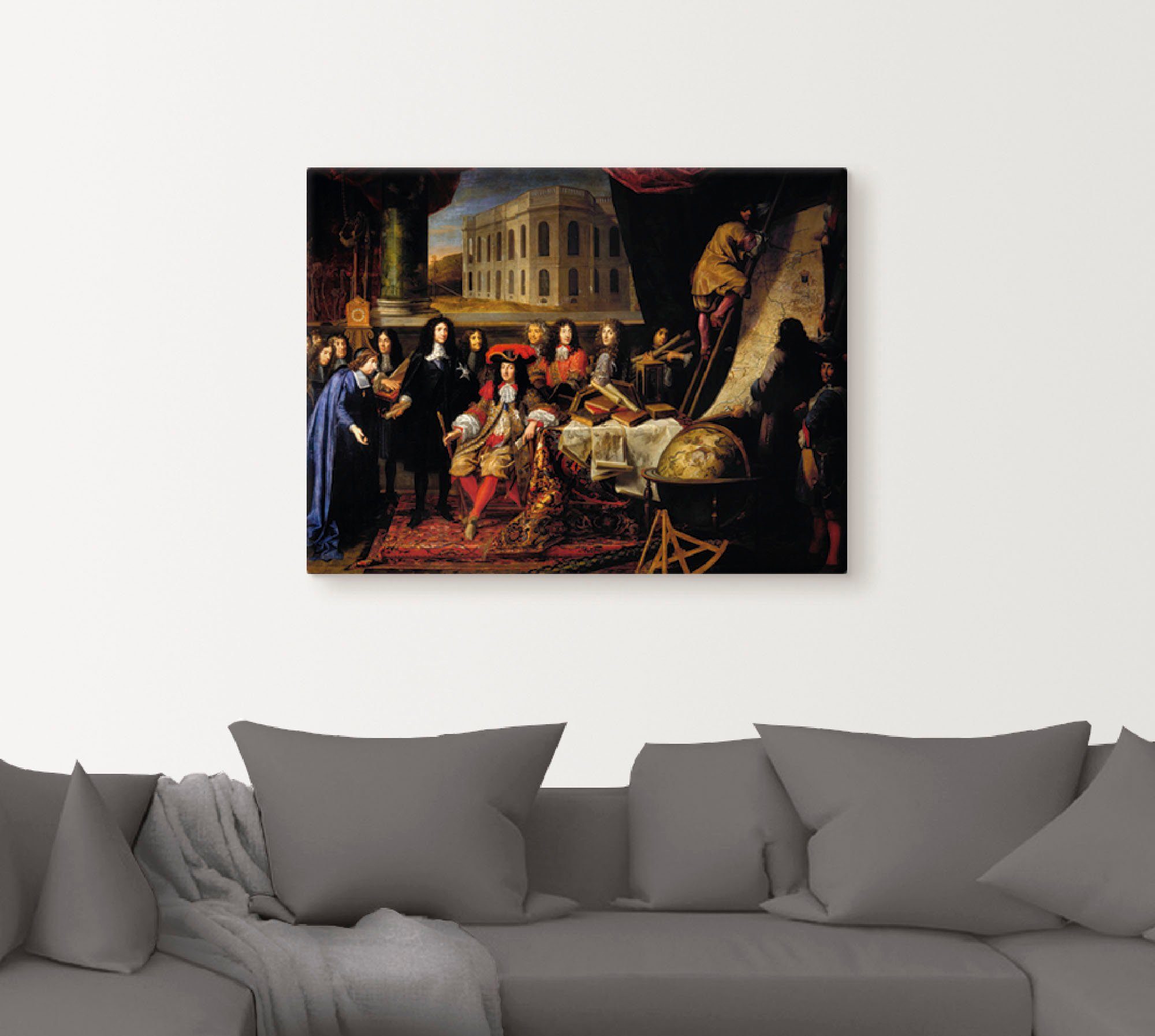 Artland Artprint op linnen Lodewijk XIV., omstreeks 1670