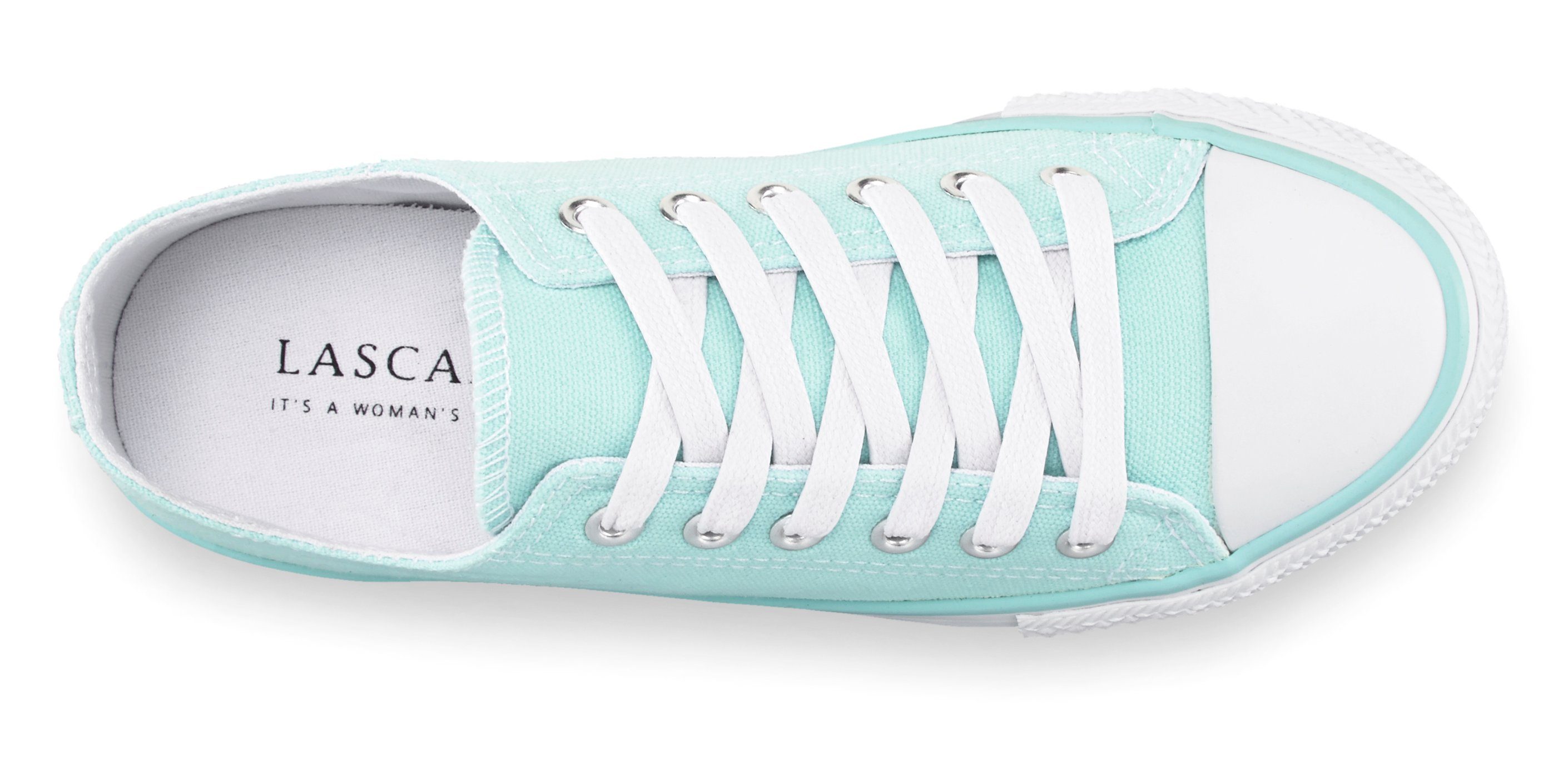 Lascana Sneakers Veterschoen, vrijetijdsschoen van textiel