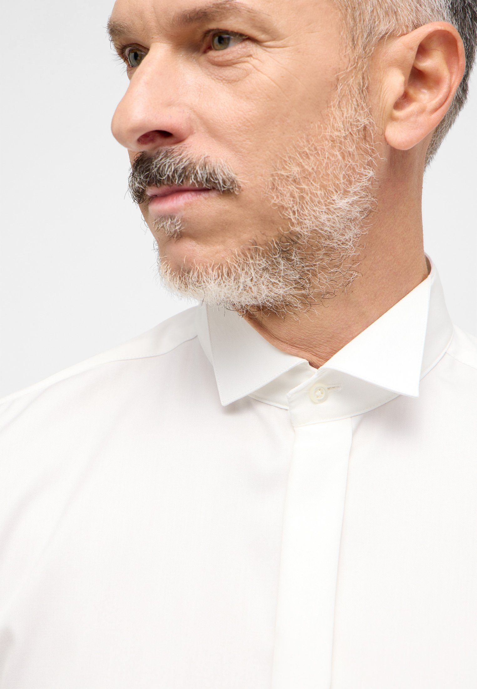 Eterna Overhemd met lange mouwen Slim fit NON IRON (strijkvrij)