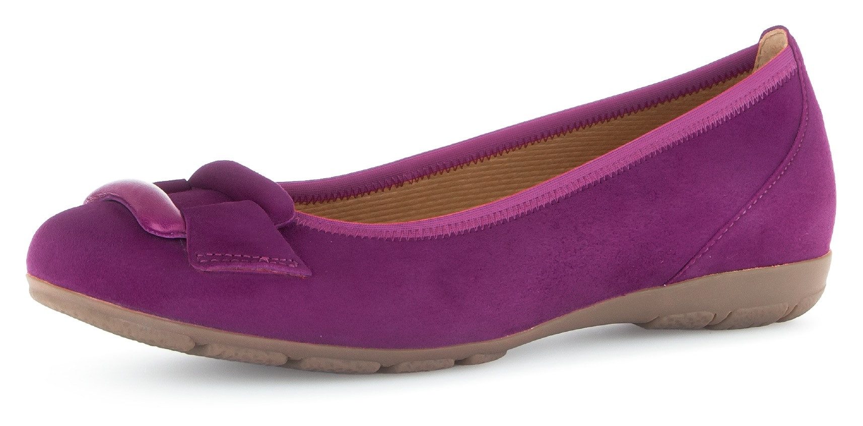 Gabor Ballerina's , businessschoen, lage schoen, instapschoen, comfortabele elastische afwerking