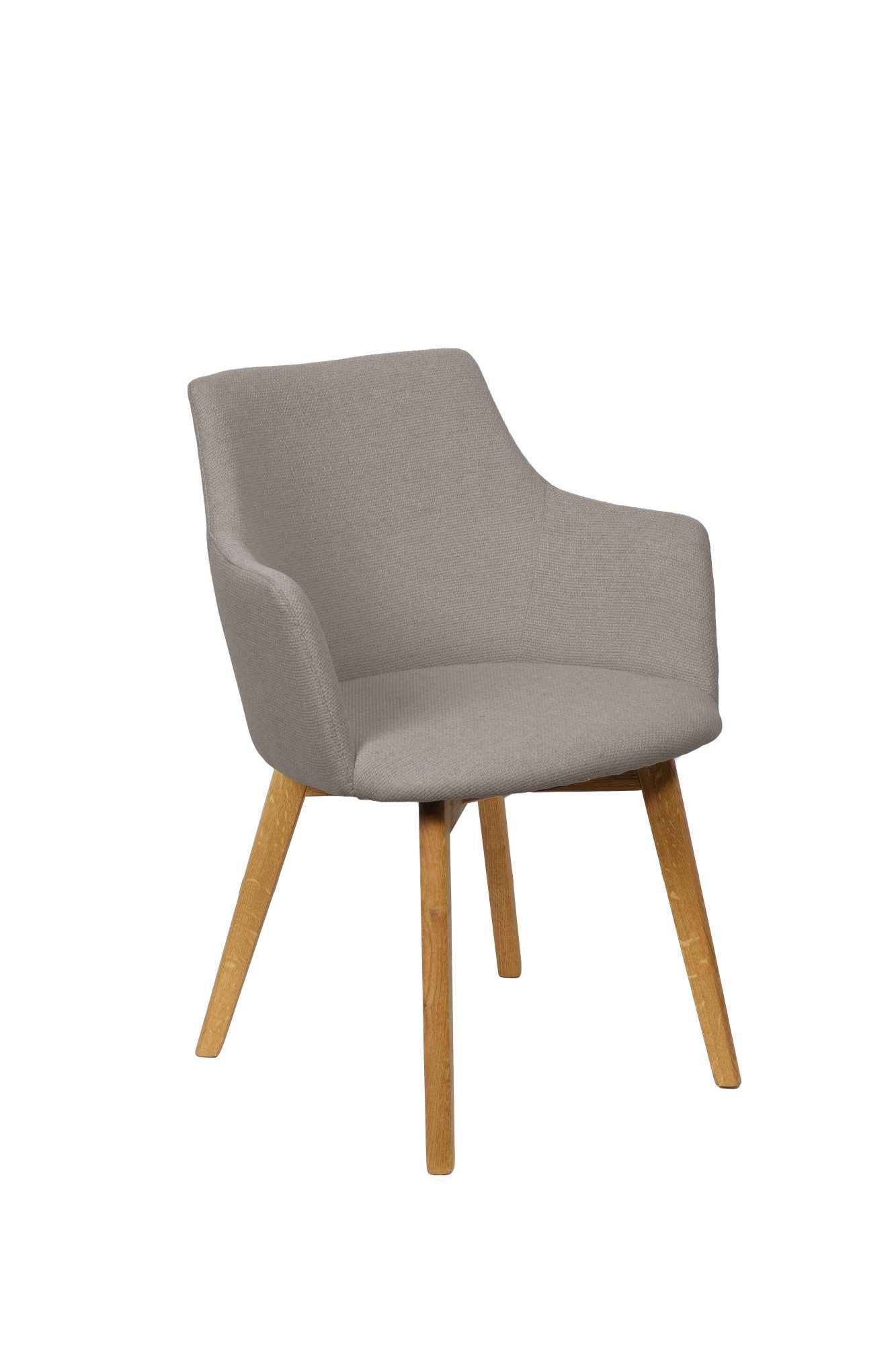 Home affaire Stoel met armleuningen Ena eettafelstoel, gestoffeerde fauteuil, woonstoel, eetstoel met armleuningen (set, 2 stuks)