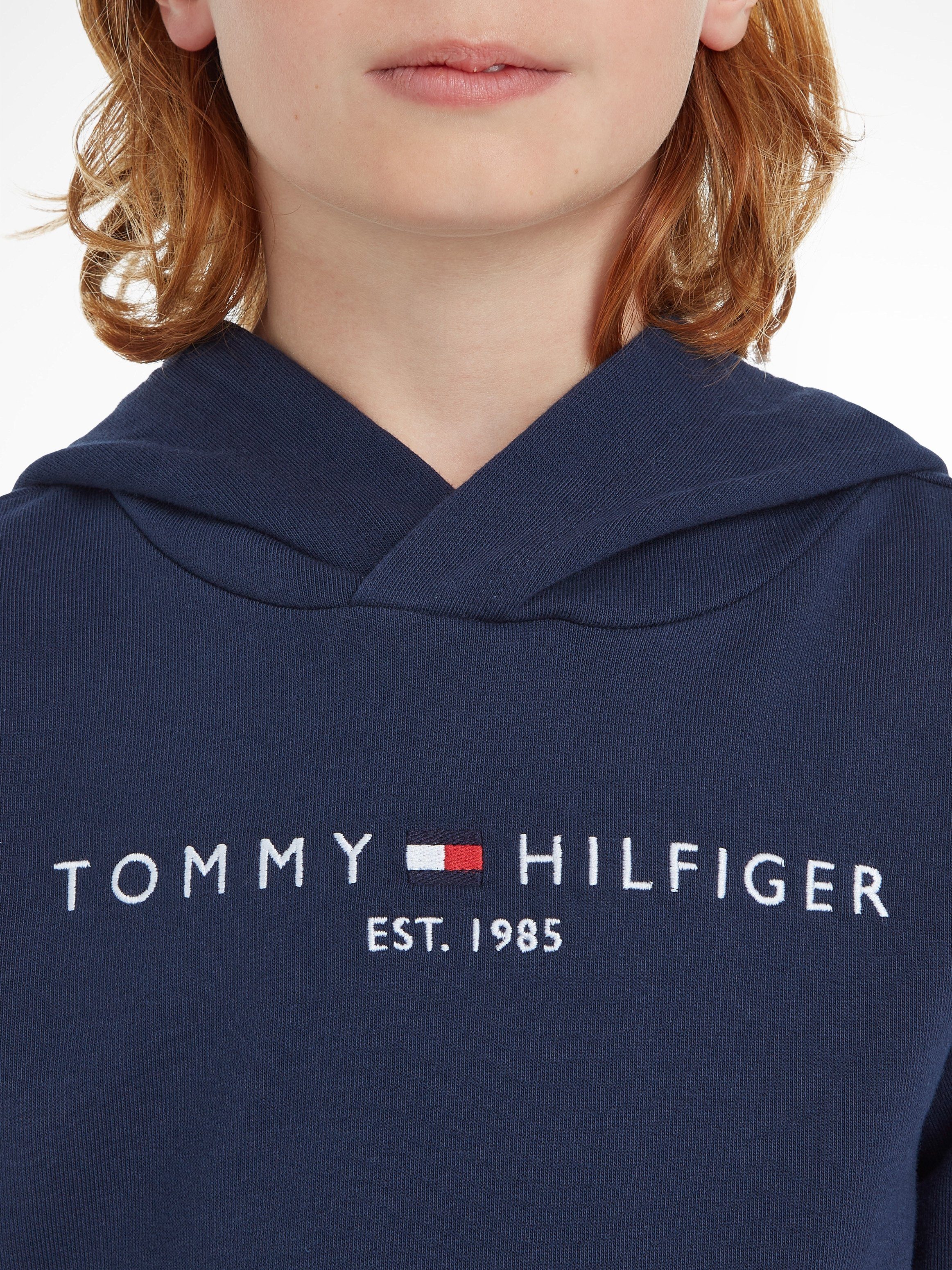 Tommy Hilfiger Hoodie ESSENTIAL HOODIE Kinderen Kids Junior MiniMe, voor jongens en meisjes