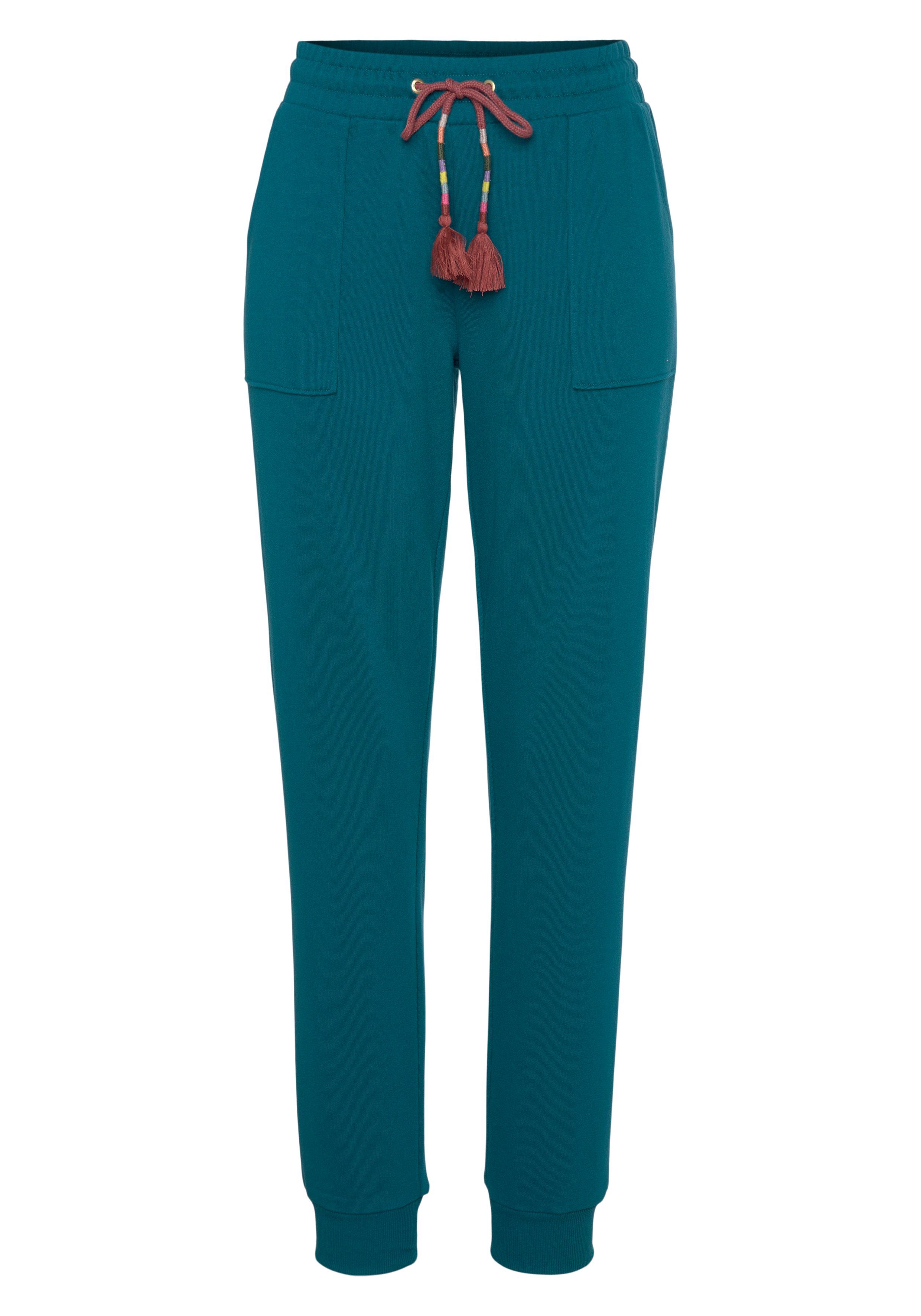 Vivance Sweatpants Relaxbroek, loungebroek met opgenaaide zakken, loungewear