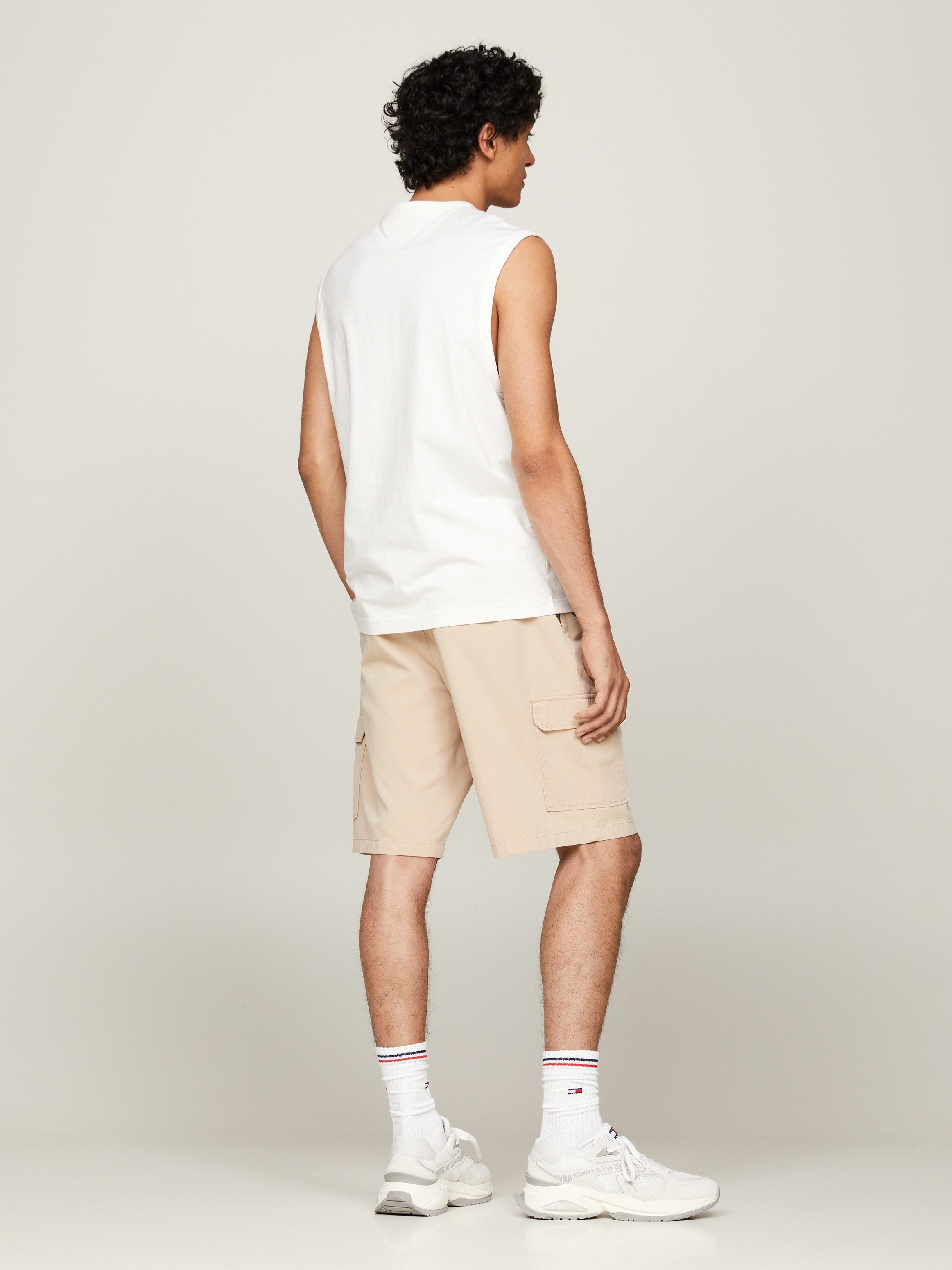 TOMMY JEANS Shirt met ronde hals TJM REG BADGE TANK TOP EXT