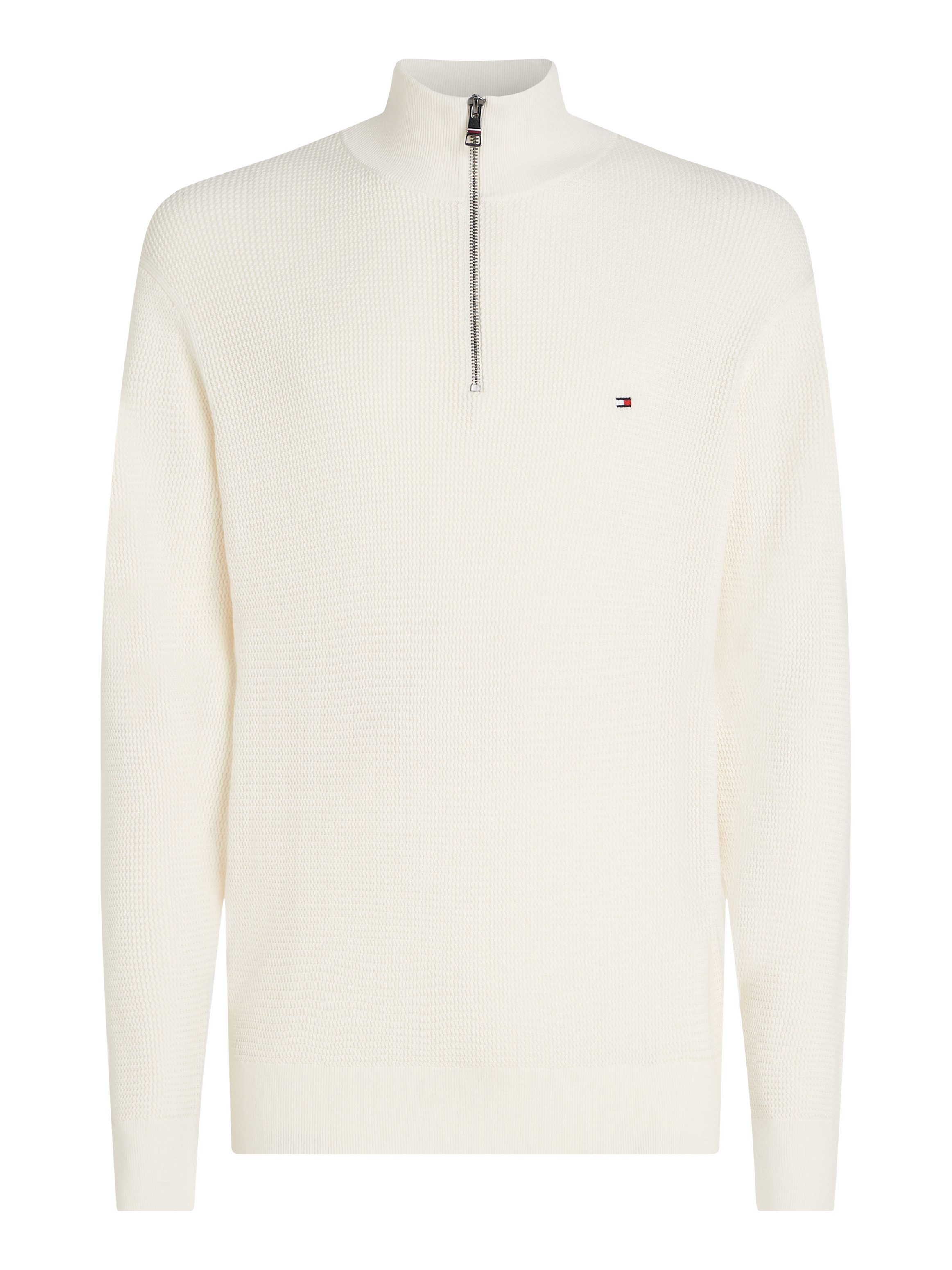 Tommy Hilfiger Schipperstrui RACKING STRUCTURE ZIP MOCK