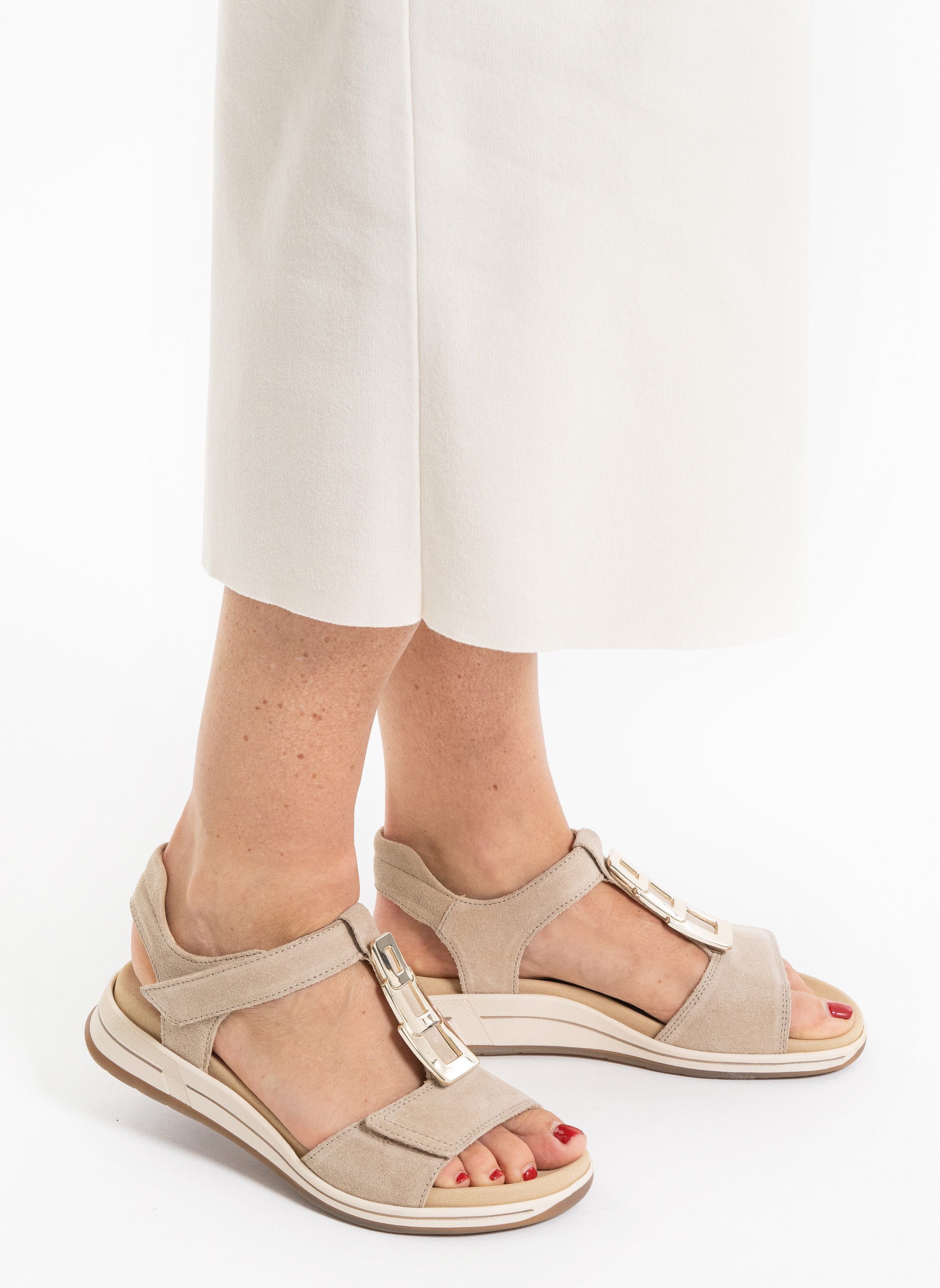 Ara Sandaaltjes OSAKA-S , sleehaksandaal, zomerschoen, comfortabele schoen in breedte h (= zeer breed)
