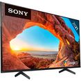 sony lcd-led-tv kd-43x85j, 108 cm - 43 ", 4k ultra hd, google tv, smart-tv zwart