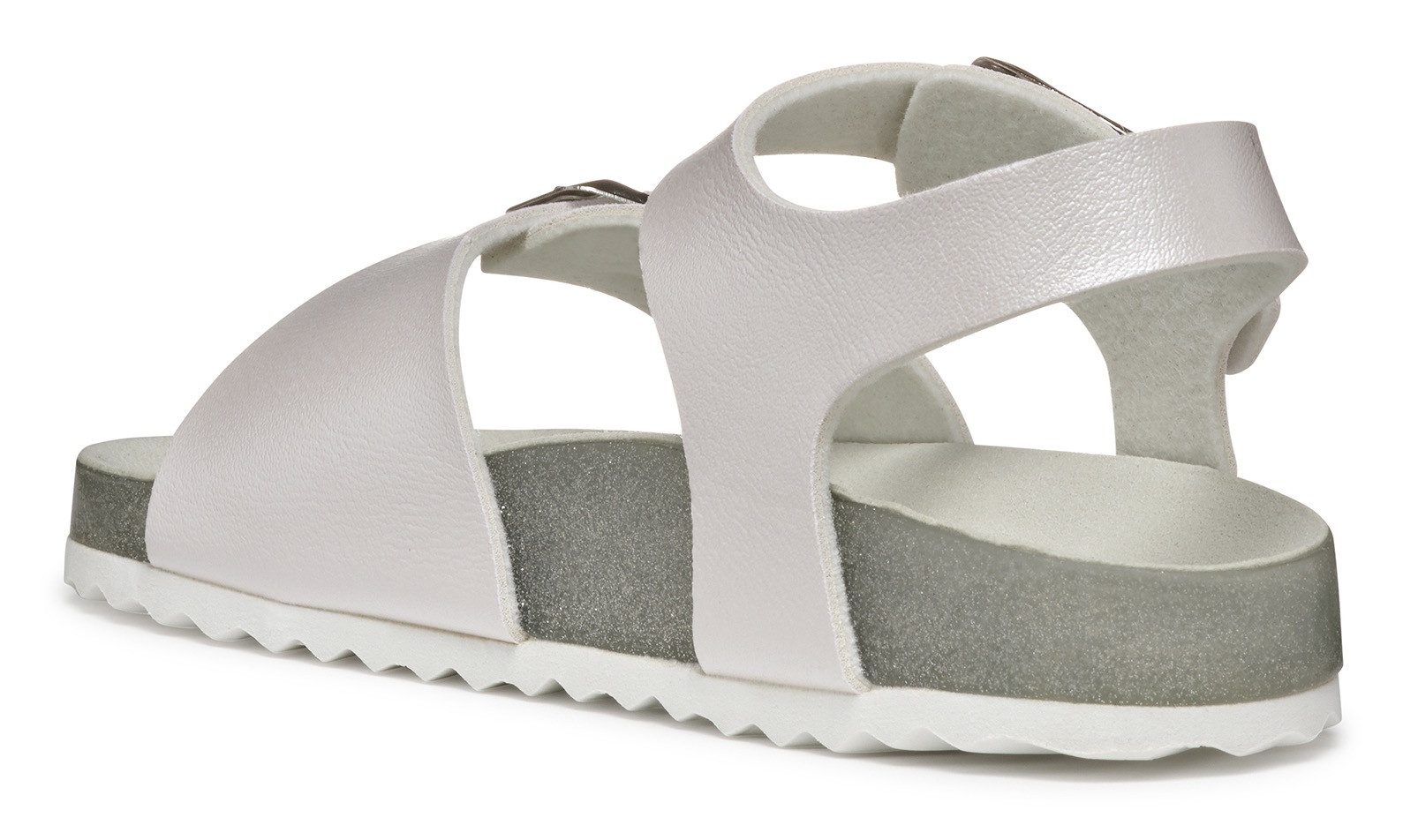 Geox Sandalen J ADRIEL GIRL , bevestigings schoen, communie schoen, klittenbandschoen met subtiele glans