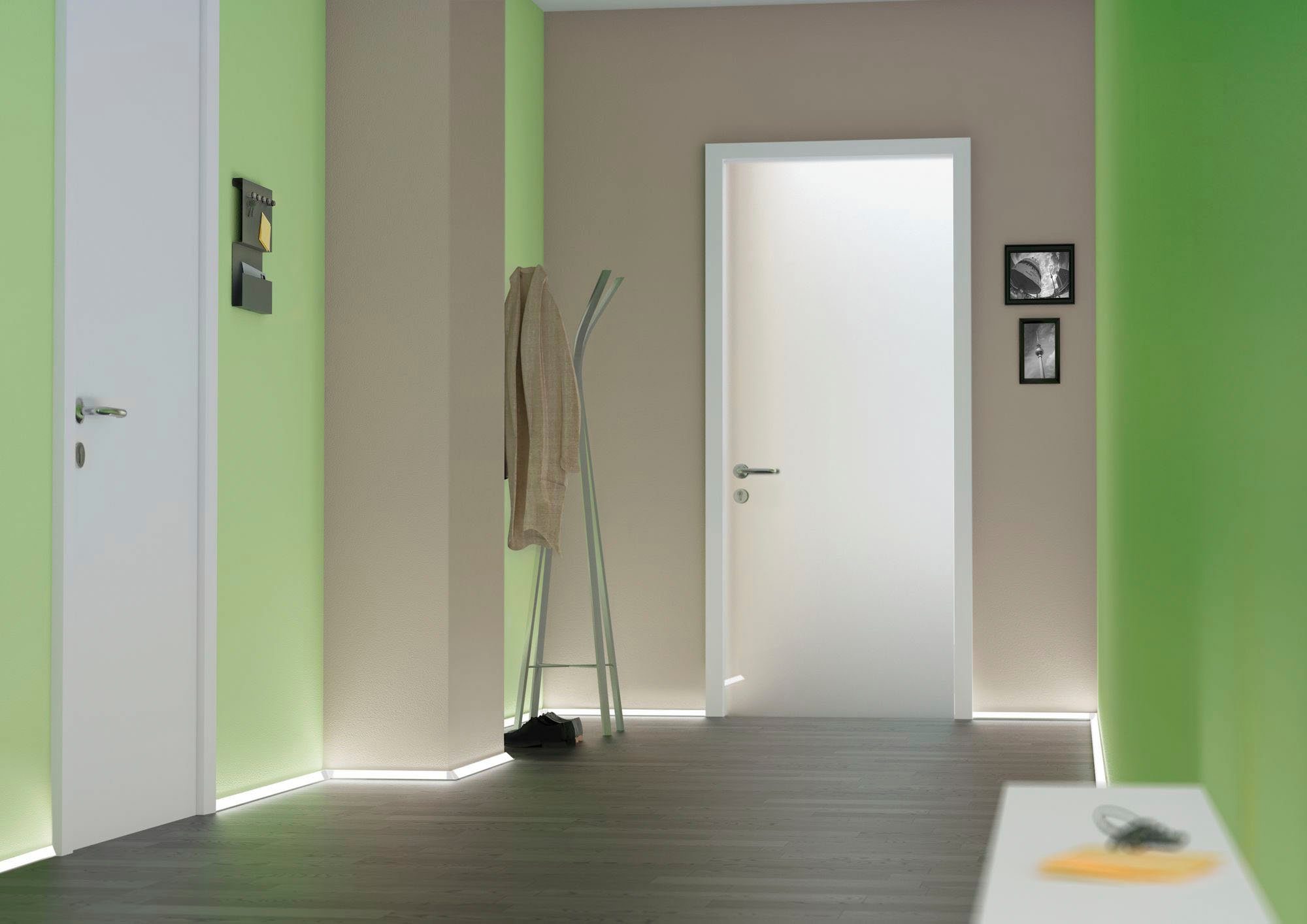 Paulmann Led-strepen Delta profiel met diffuser 1m alu geanodiseerd, satijn, alu/kunststof (1 stuk)