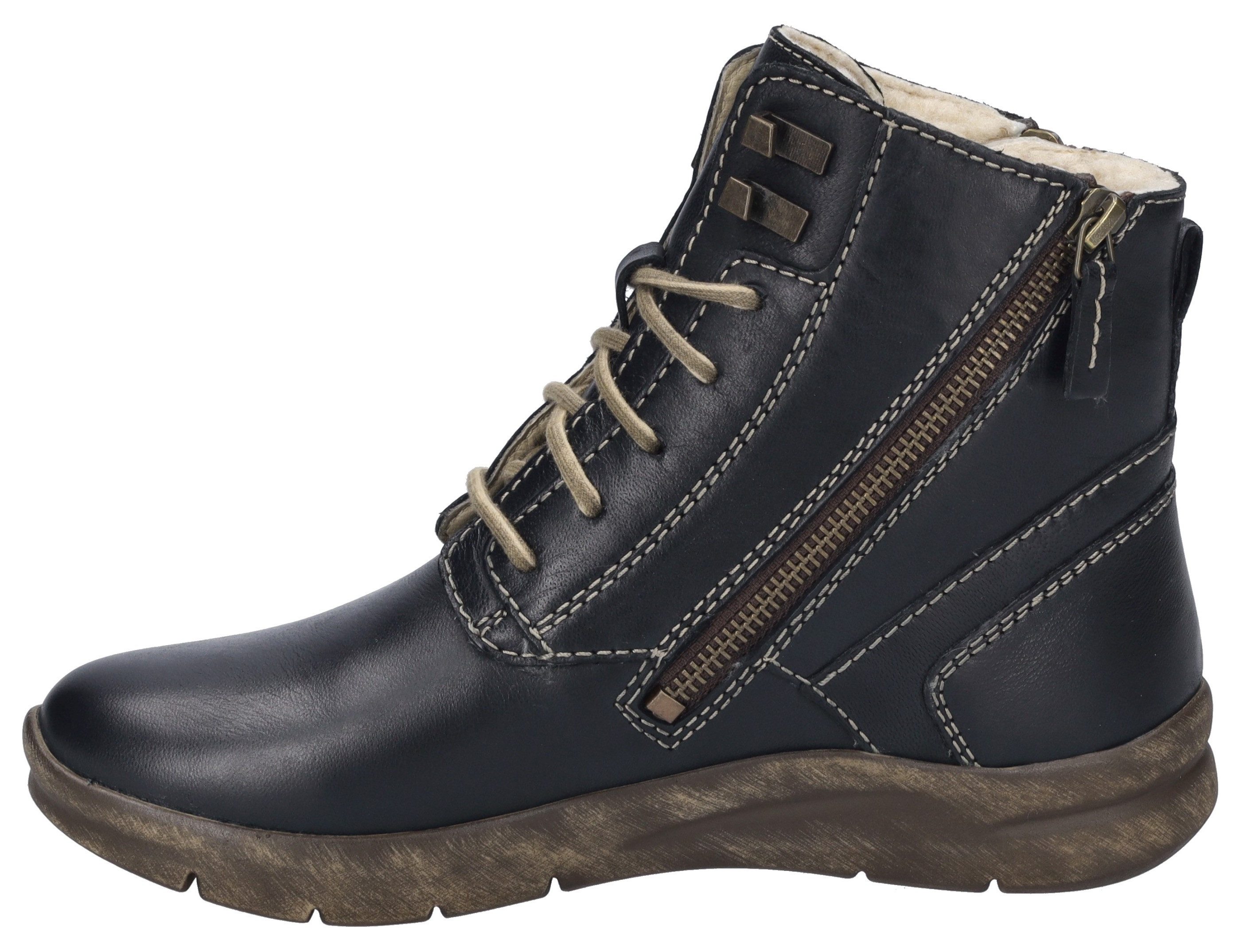 Josef Seibel Winterlaarzen Conny 55 Winterboot veterschoenen comfort schoen met warmfutter