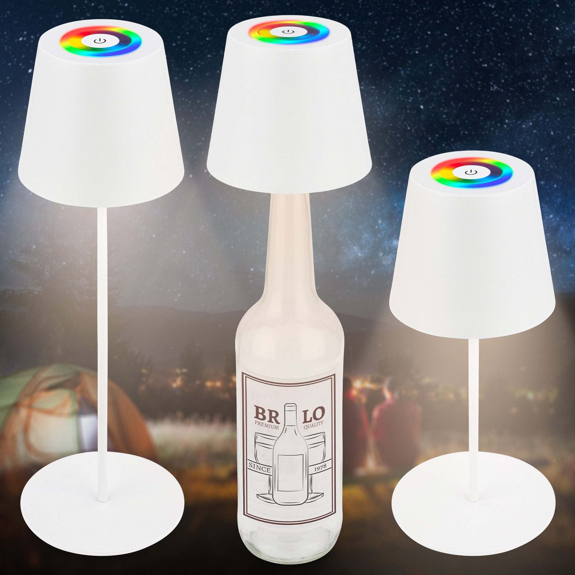 Briloner Leuchten Led-tafellamp Calida