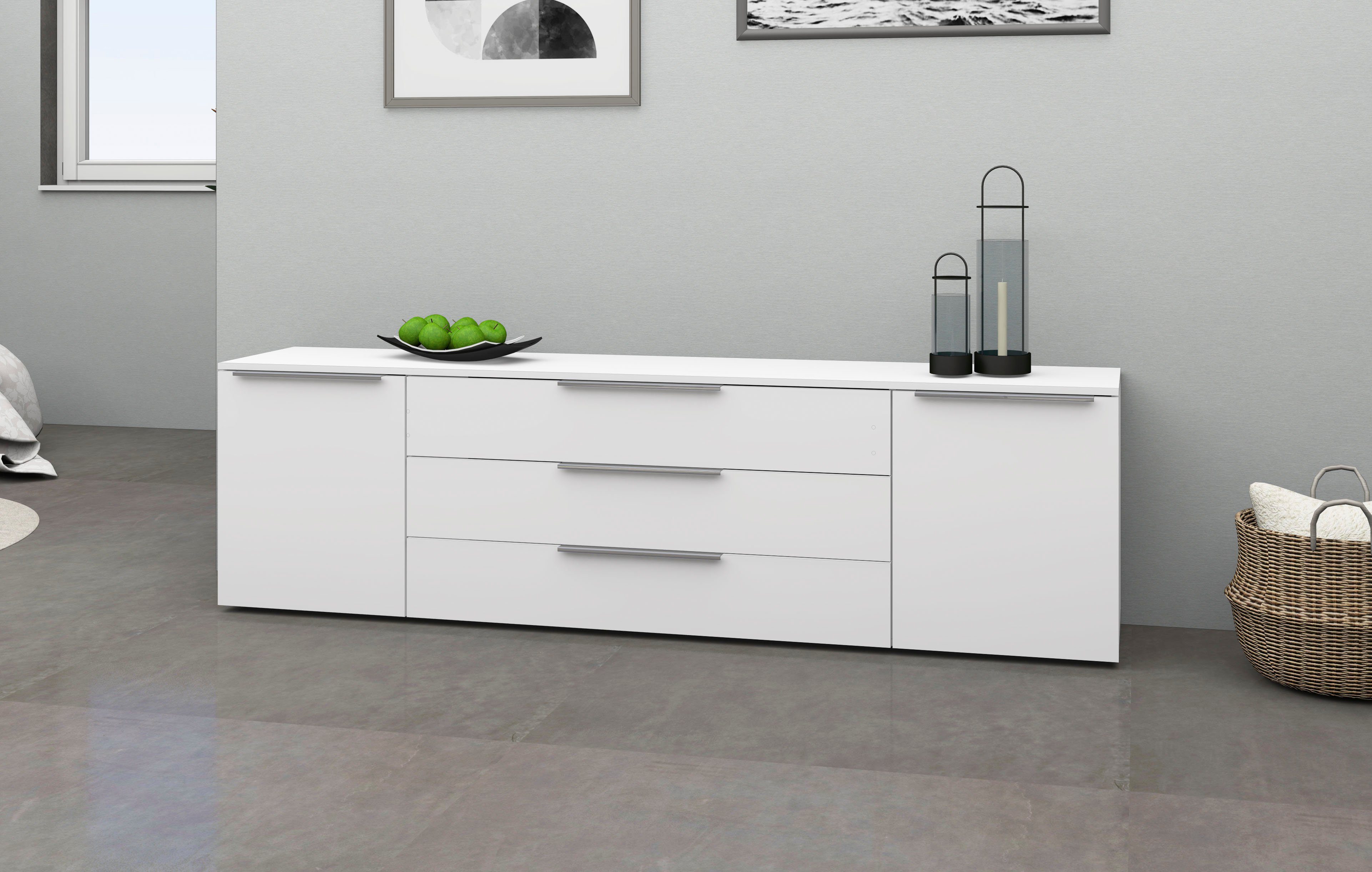 borchardt Möbel Dressoir Oliva Breedte 166 of 200 cm