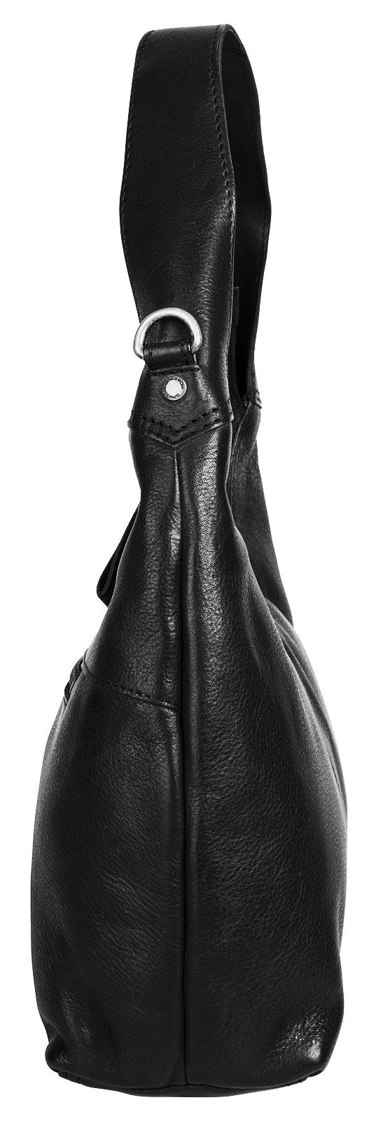 Spikes & Sparrow Schoudertas echt leder