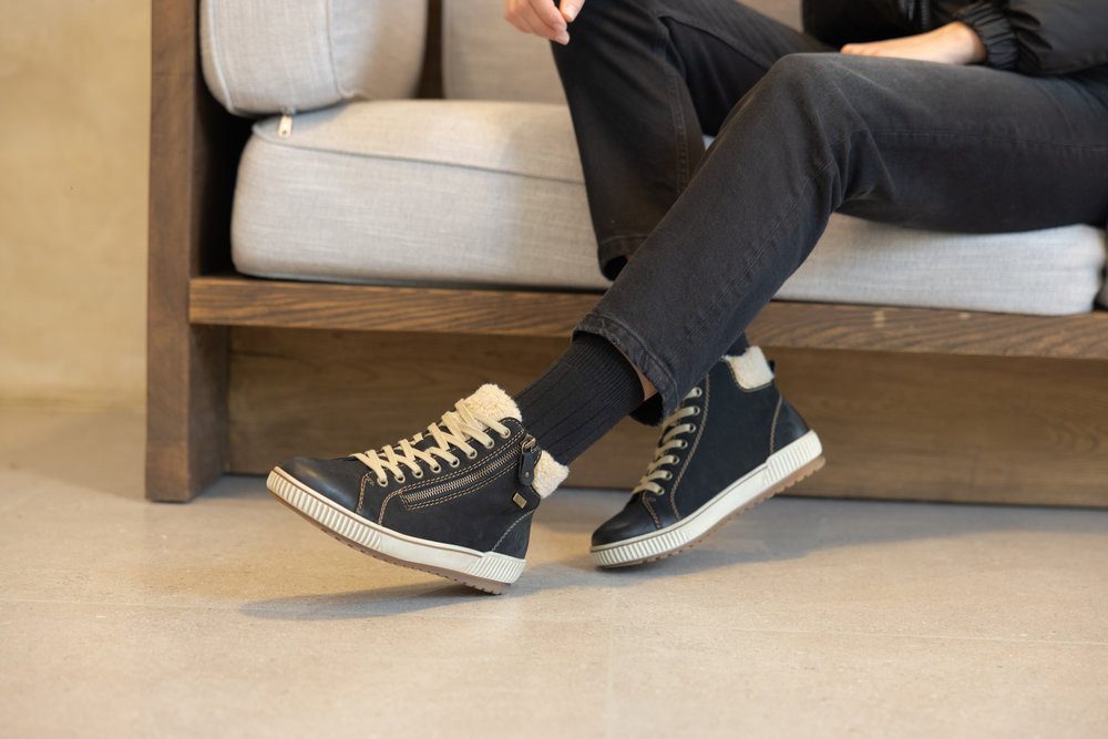 Remonte Winterlaarzen Veterboots, enkellaars, casual boots met Tex-uitvoering