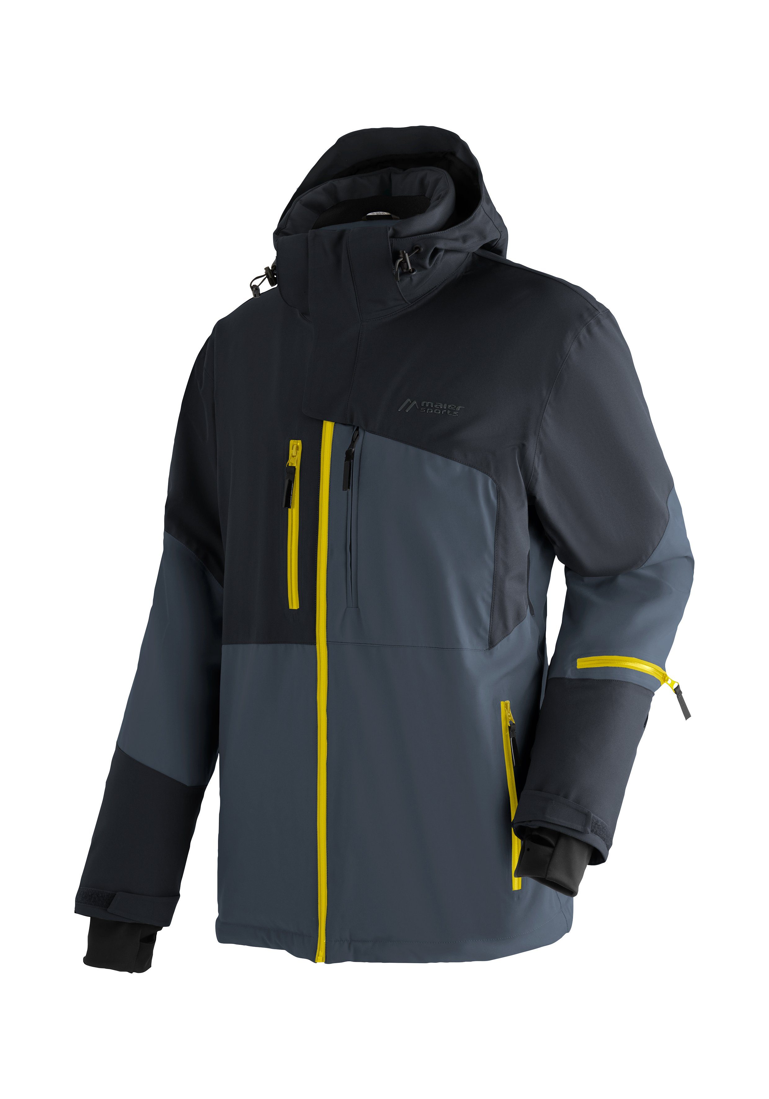 Maier Sports Ski-jack Pradollano ademende heren ski-jack waterdichte en winddichte winterjack