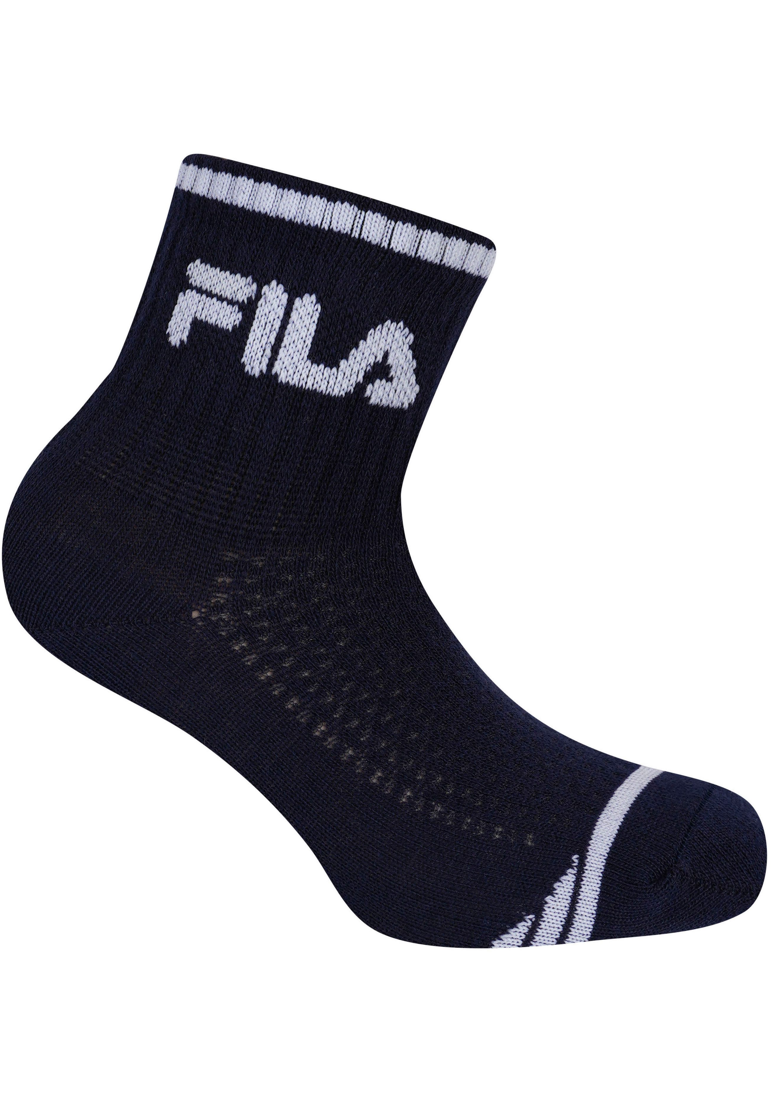 Fila Vrijetijdssokken met verstevigde hiel en teen (6 paar)