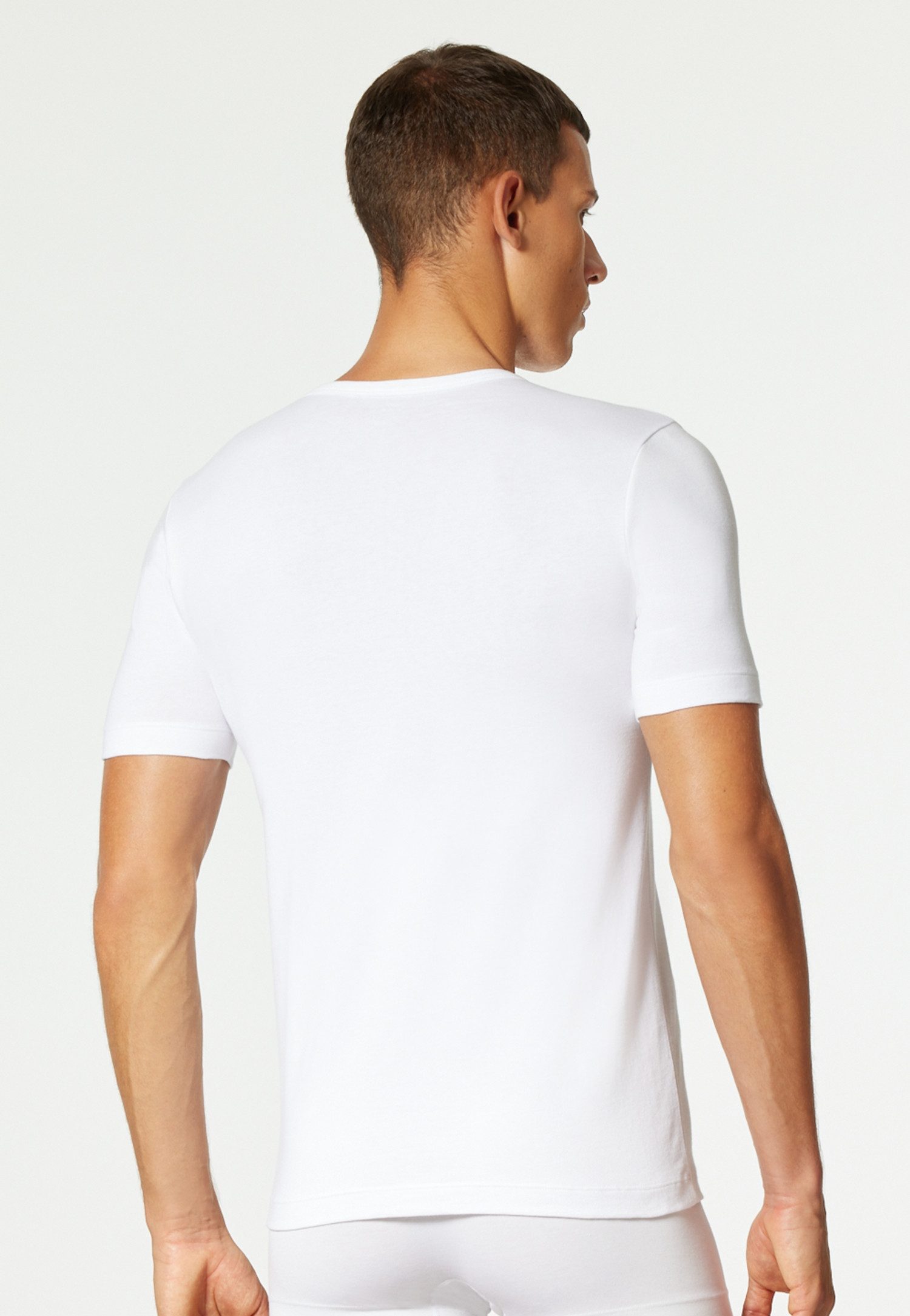 uncover by SCHIESSER Shirt met V-hals UNCOVER Cotton (Set van 2)