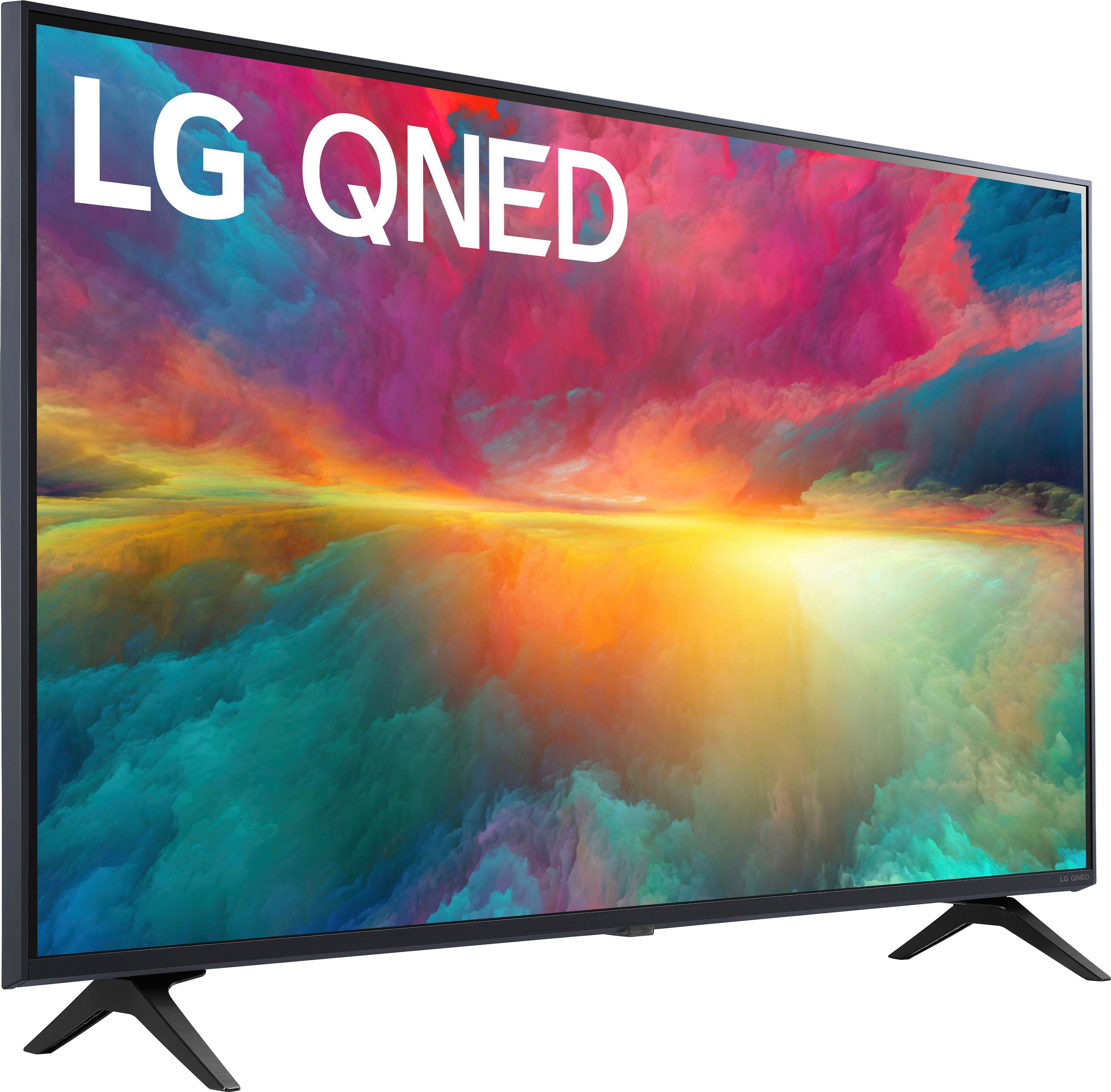 LG QNED-tv 43QNED756RA, 109 cm / 43", 4K Ultra HD, Smart TV, QNED, α5 Gen6 4K AI-Processor, HDR10, HDMI 2.0, Single Triple Tuner