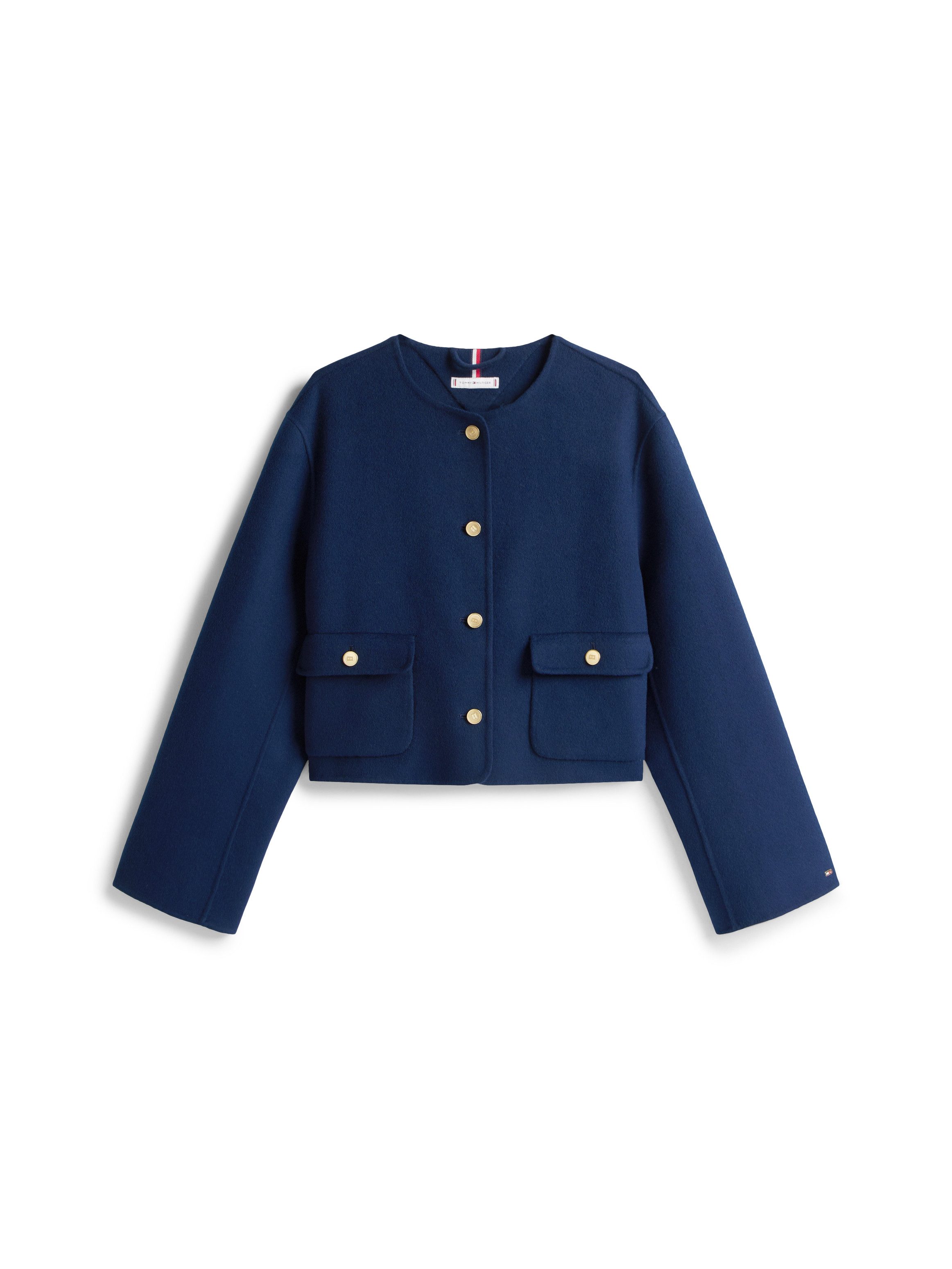 Tommy Hilfiger Kort jack DF WOOL BLEND REG LADY JACKET