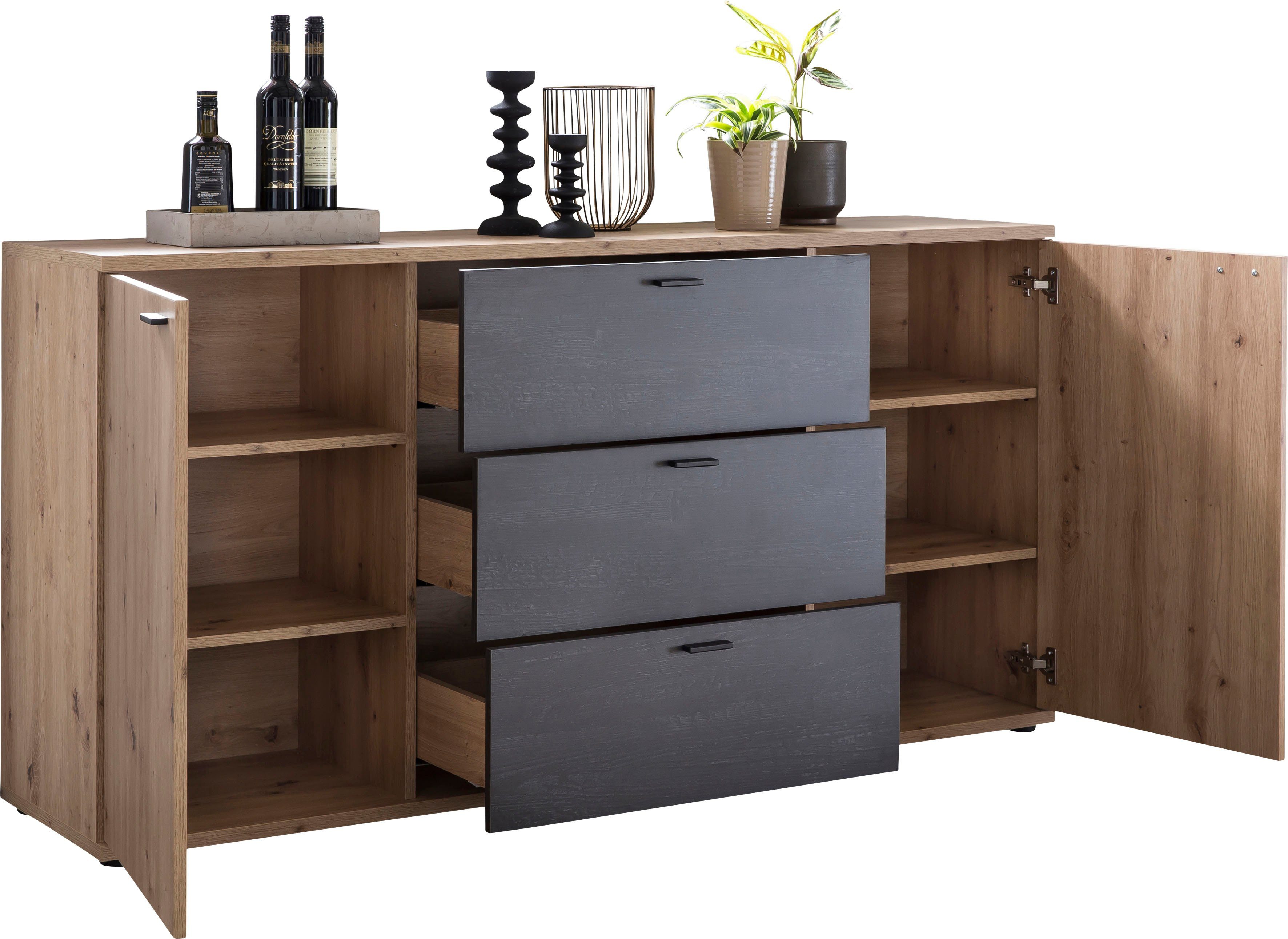 HELA Dressoir Atlanta Breedte 165 cm