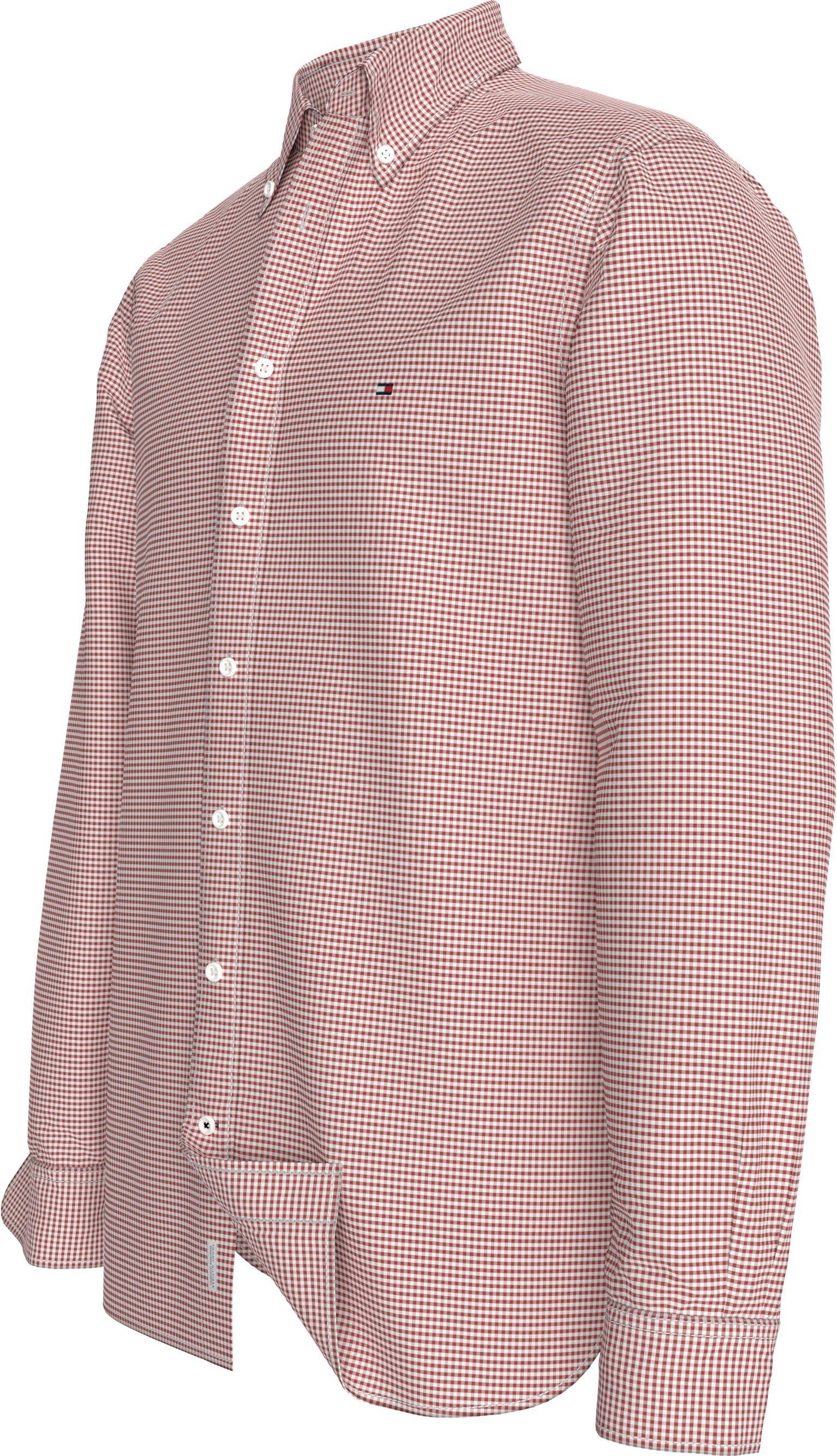 Tommy Hilfiger Overhemd met lange mouwen NAT. SOFT FLEX GINGHAM RF SHIRT
