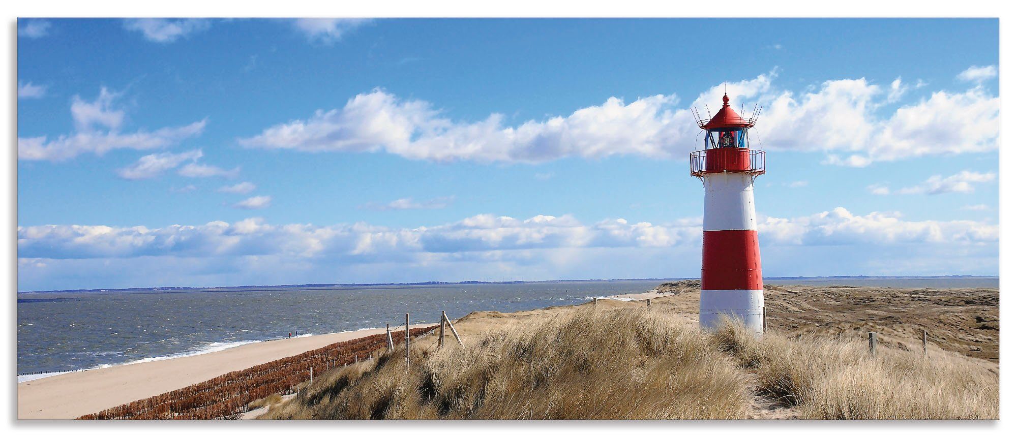 Artland Keukenwand Vuurtoren Sylt zelfklevend in vele maten - spatscherm keuken achter kookplaat en spoelbak als wandbescherming tegen vet, water en vuil - achterwand, wandbekledin