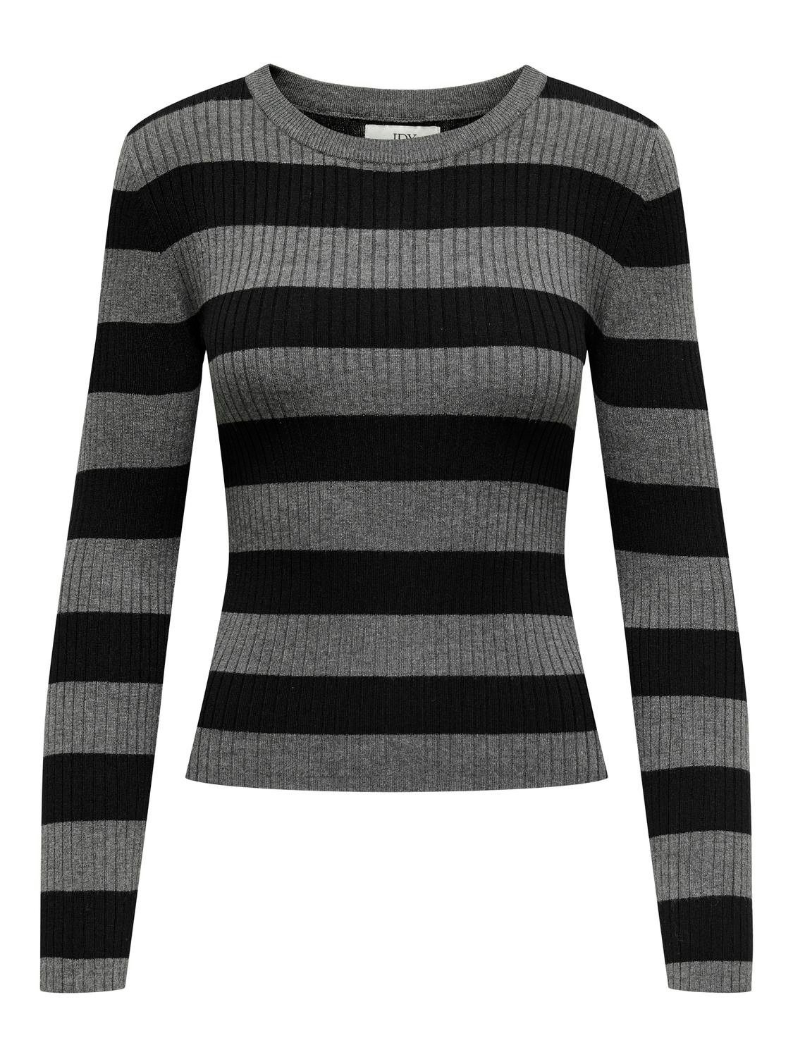 JDY Trui met ronde hals JDYPLUM L/S O-NECK PULLOVER KNT NOOS