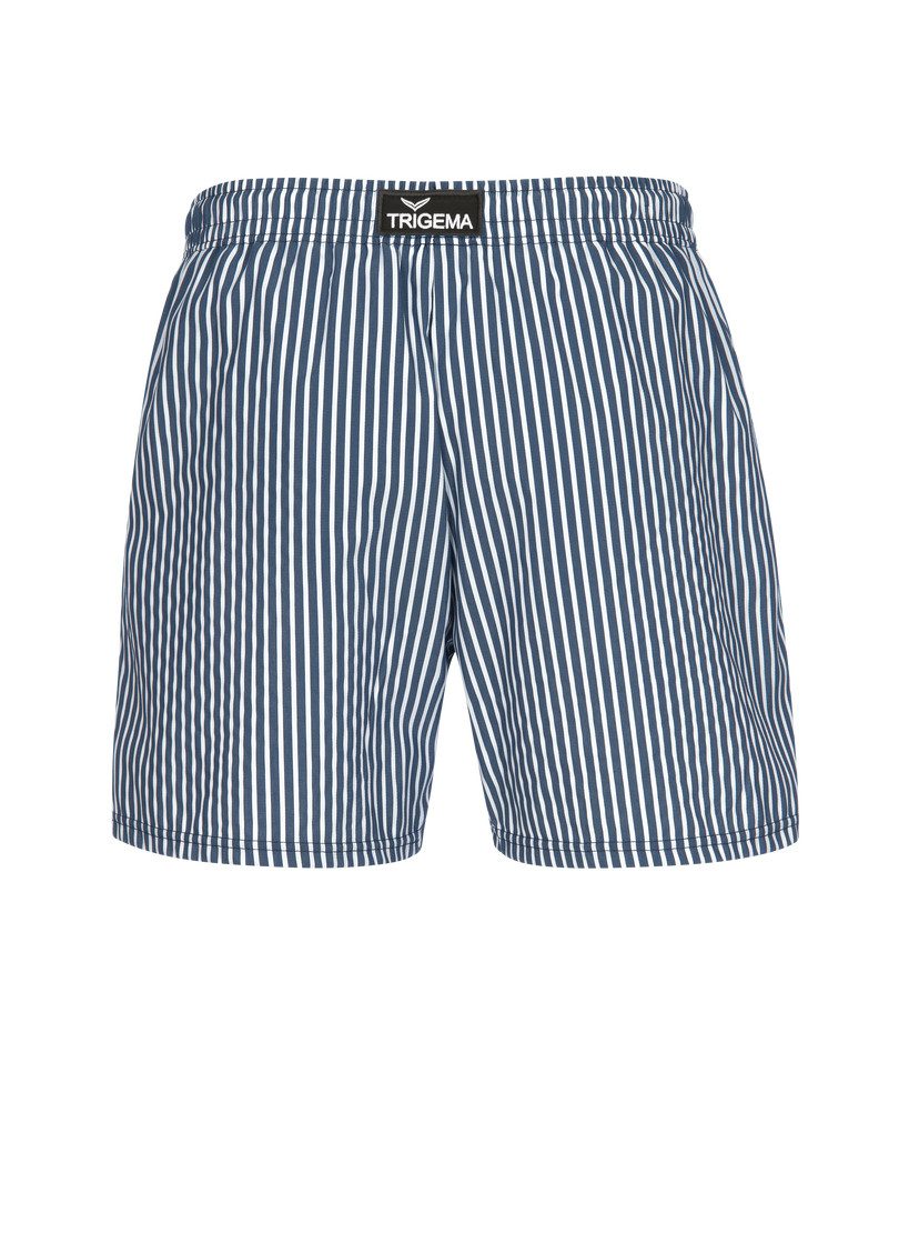Trigema Short TRIGEMA bad-/vrijetijdsshorts met printmotief (1-delig)