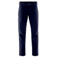 maier sports functionele broek oberjoch gevoerde outdoorbroek, elastisch, sneldrogend blauw
