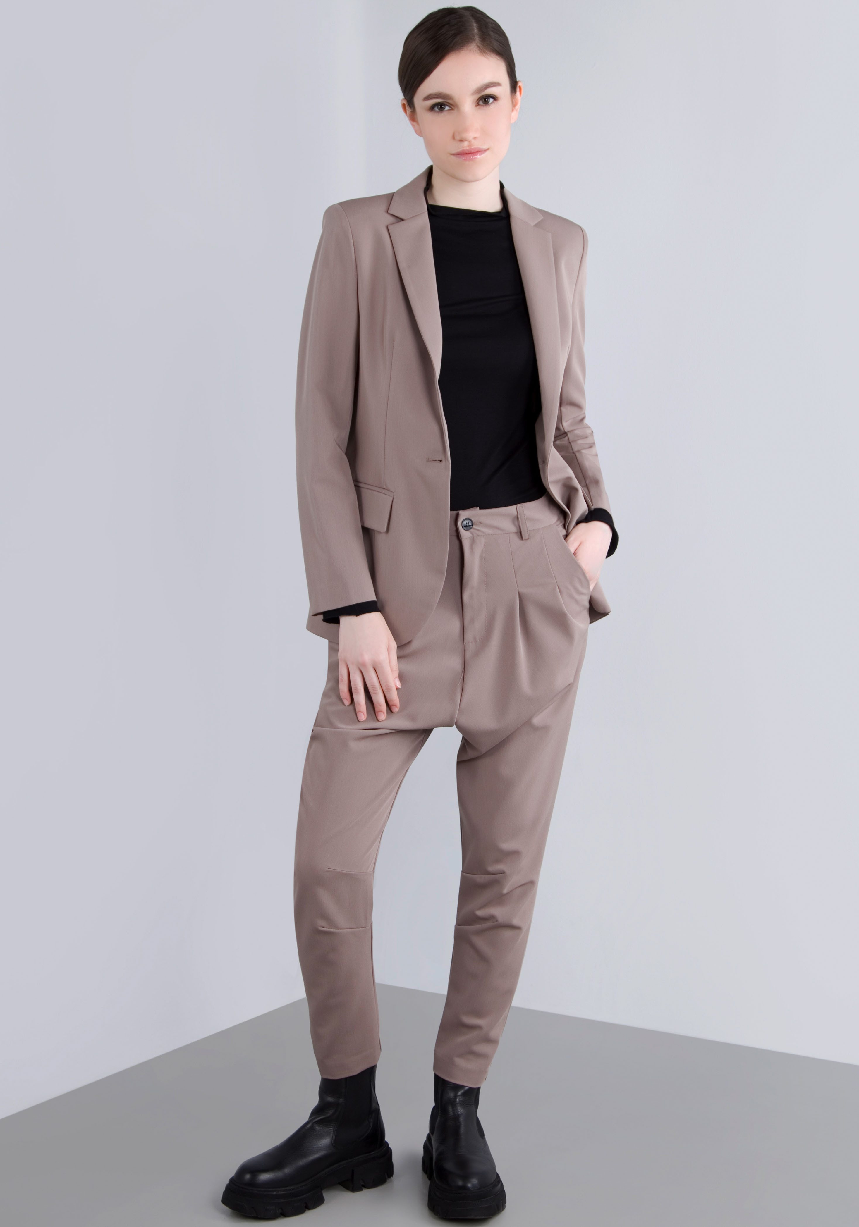 IMPERIAL Bandplooibroek casual fit