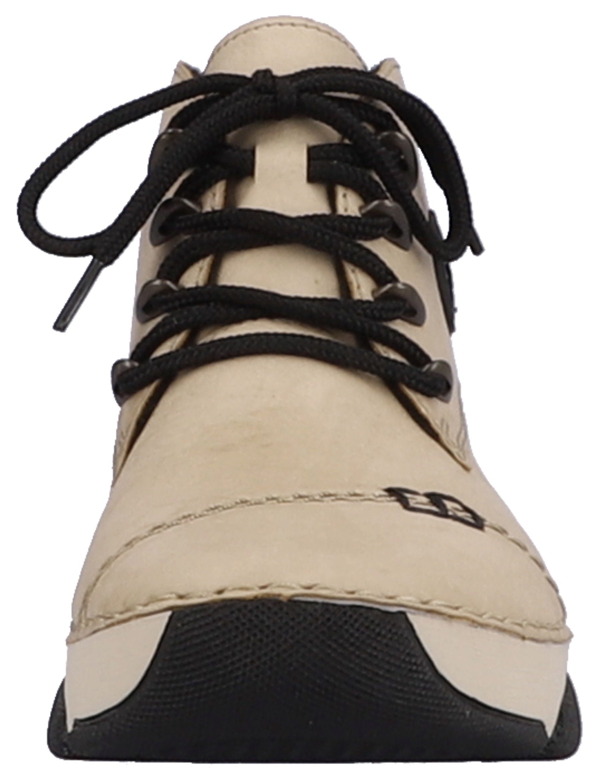 Rieker Hoge veterschoenen met sierstiksel