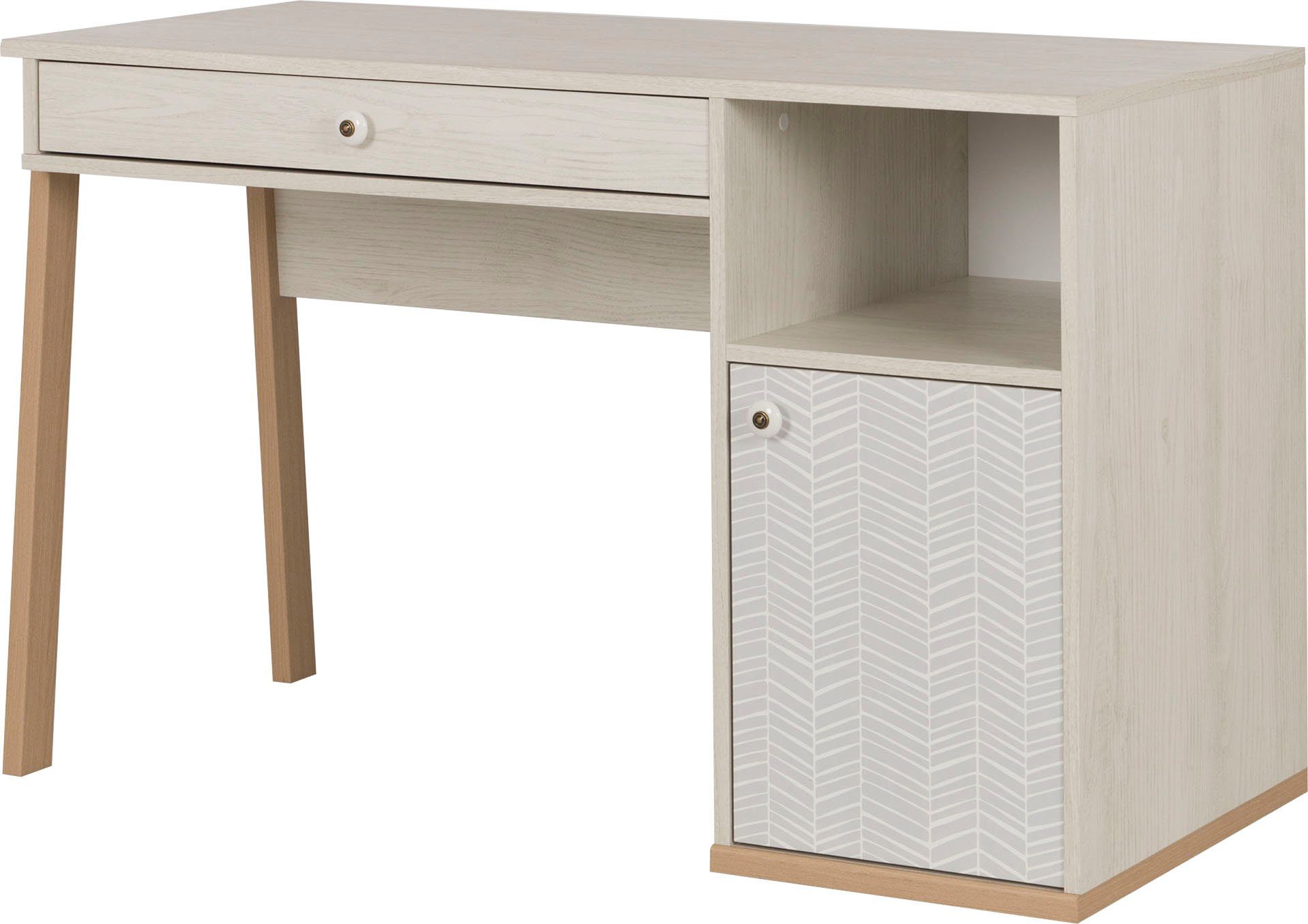 Gami Kinderbureau Alika Bureau voor tieners, bureau, met extra opbergruimte
