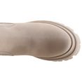 tamaris chelsea-boots met uitneembaar voetbed beige