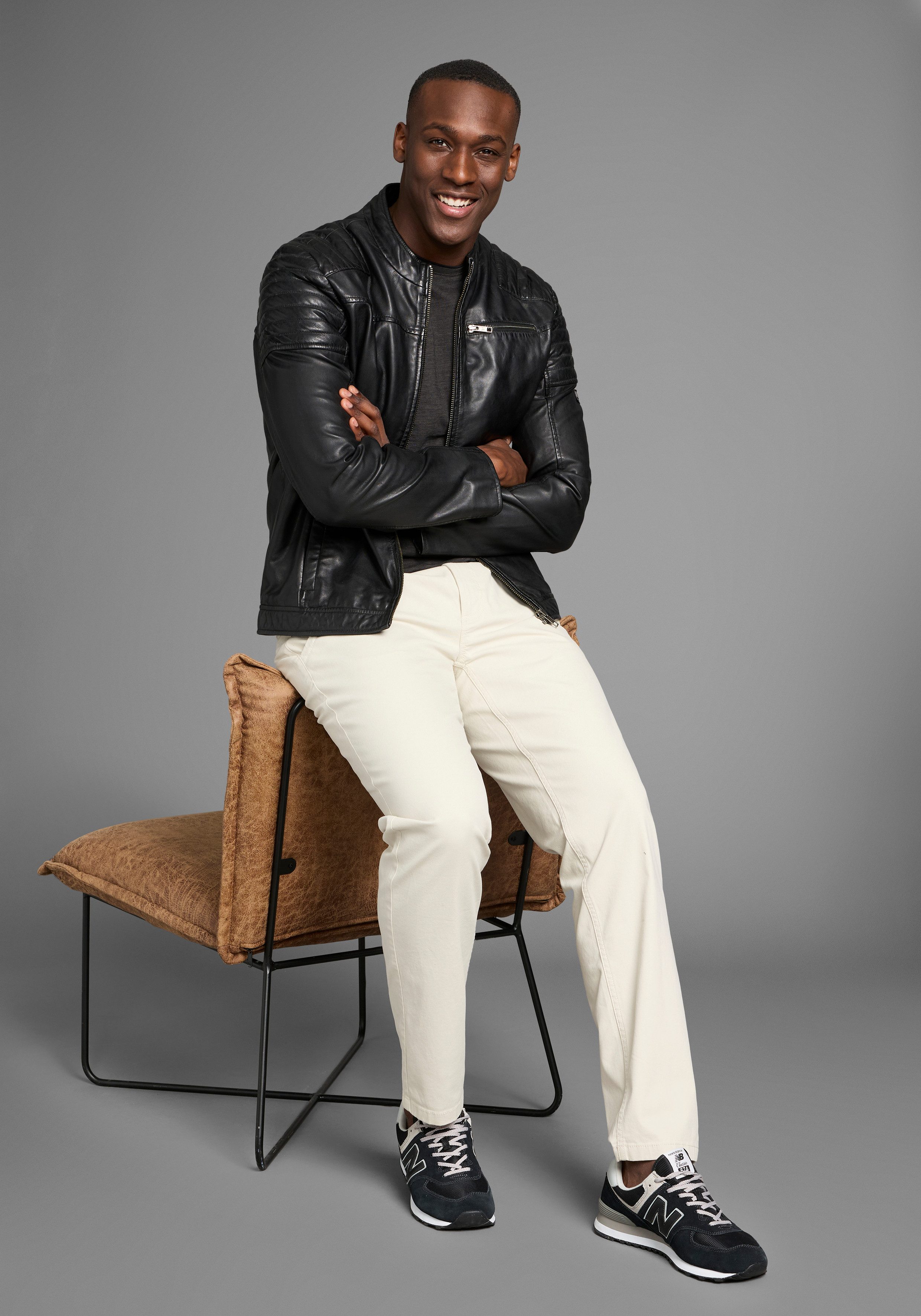 Bruno Banani Chino (set, Met een afneembare riem)