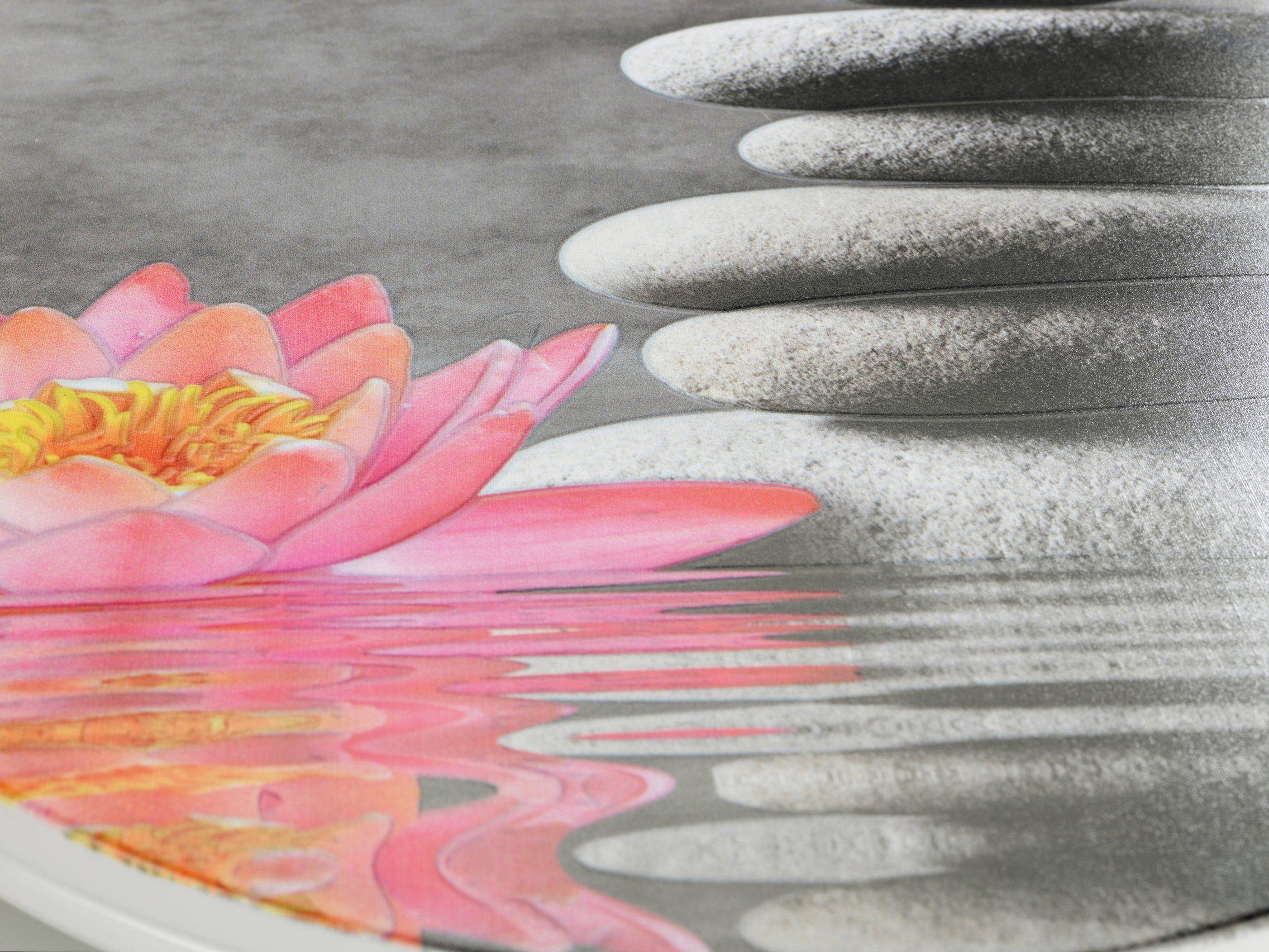 WENKO Toiletzitting Water Lily met reliëf (1 stuk)